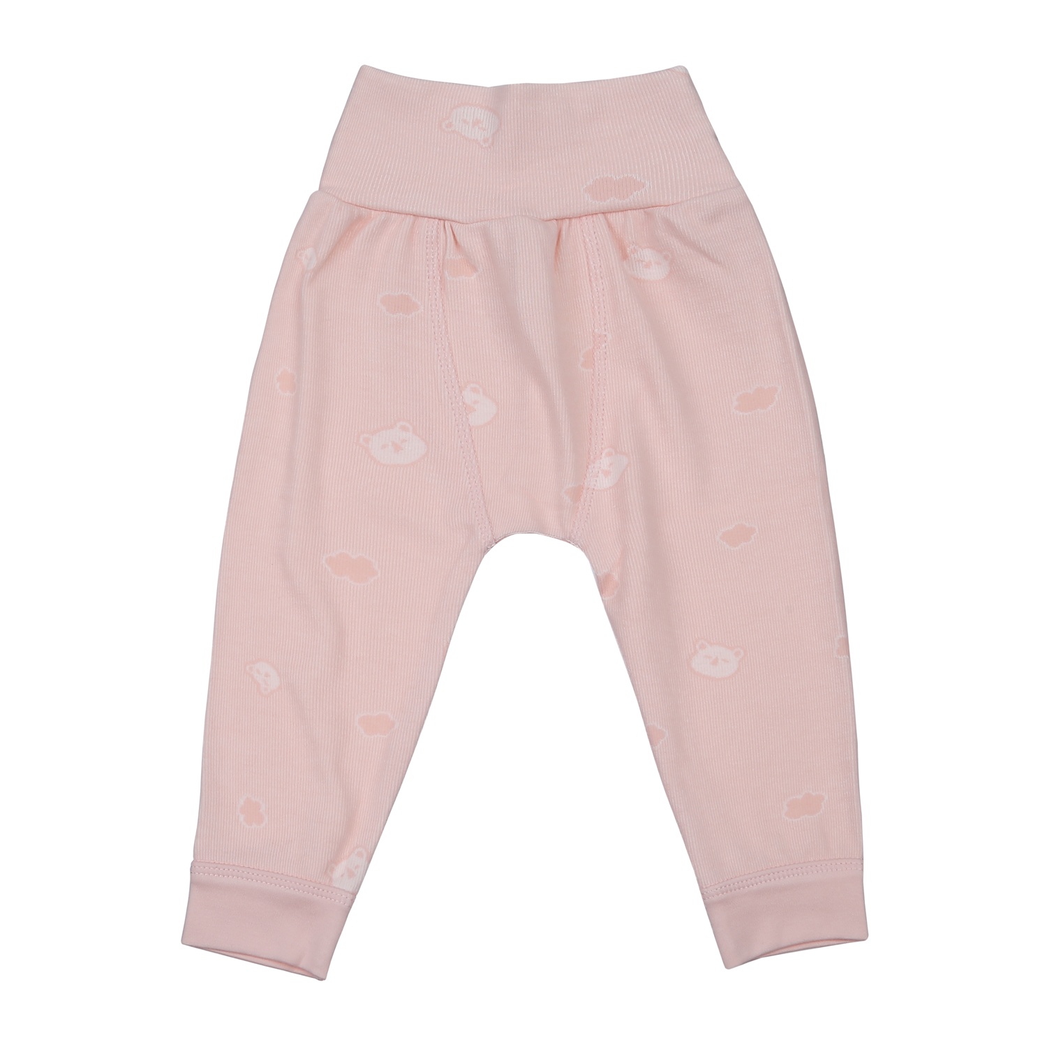 Bộ quần áo dài tay bé gái cài lệch KidsPlaza in gấu HN23D (Hồng)