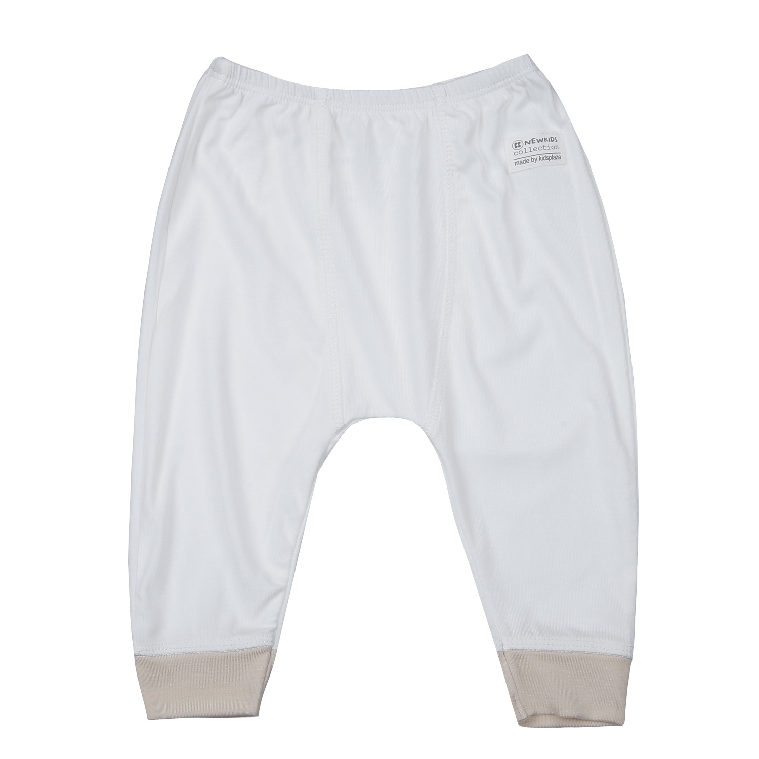 Bộ quần áo dài tay cài lệch KidsPlaza Otis ND24H (Trắng be) hình 5