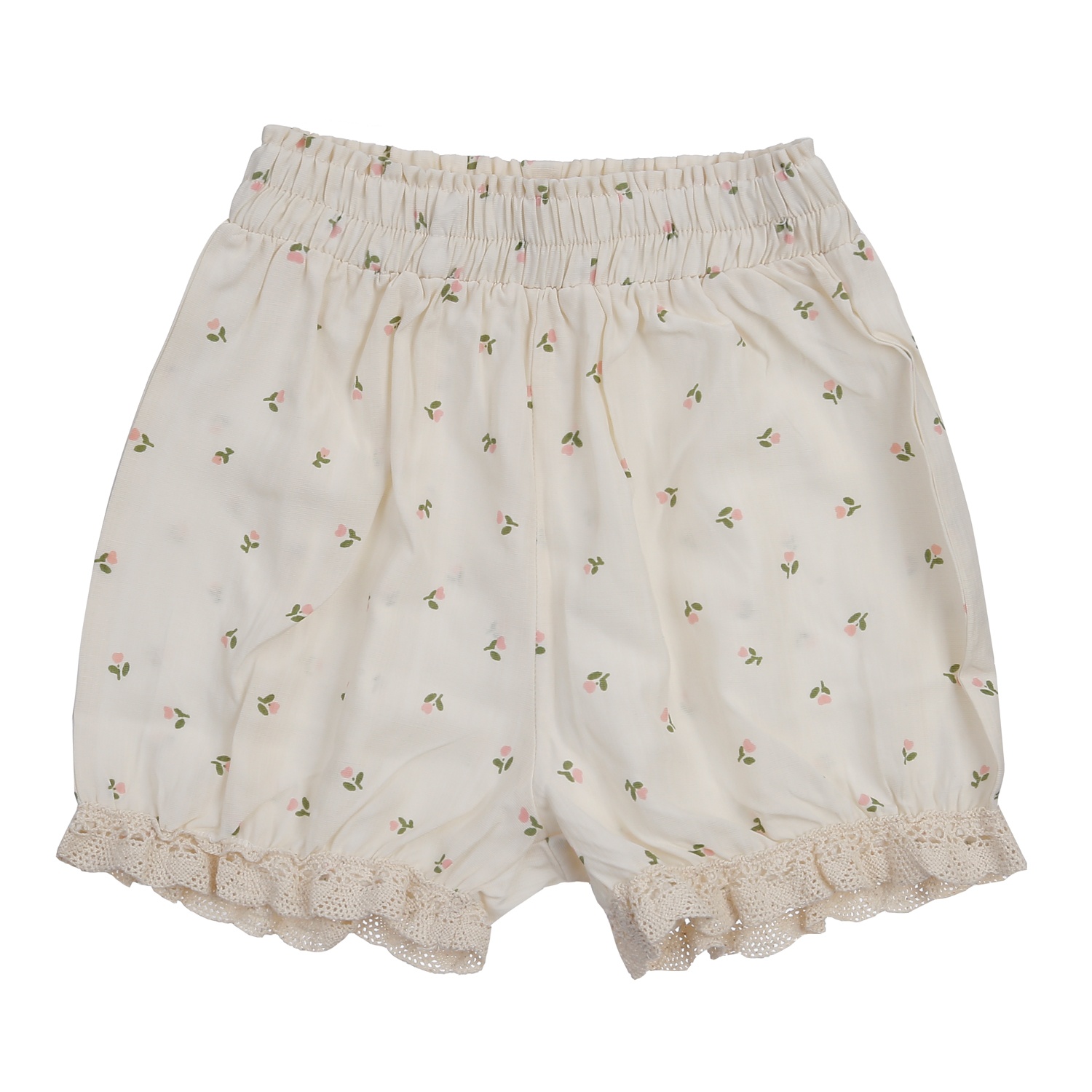 Bộ quần áo hai dây bé gái KidsPlaza in hoa M24H (Be)