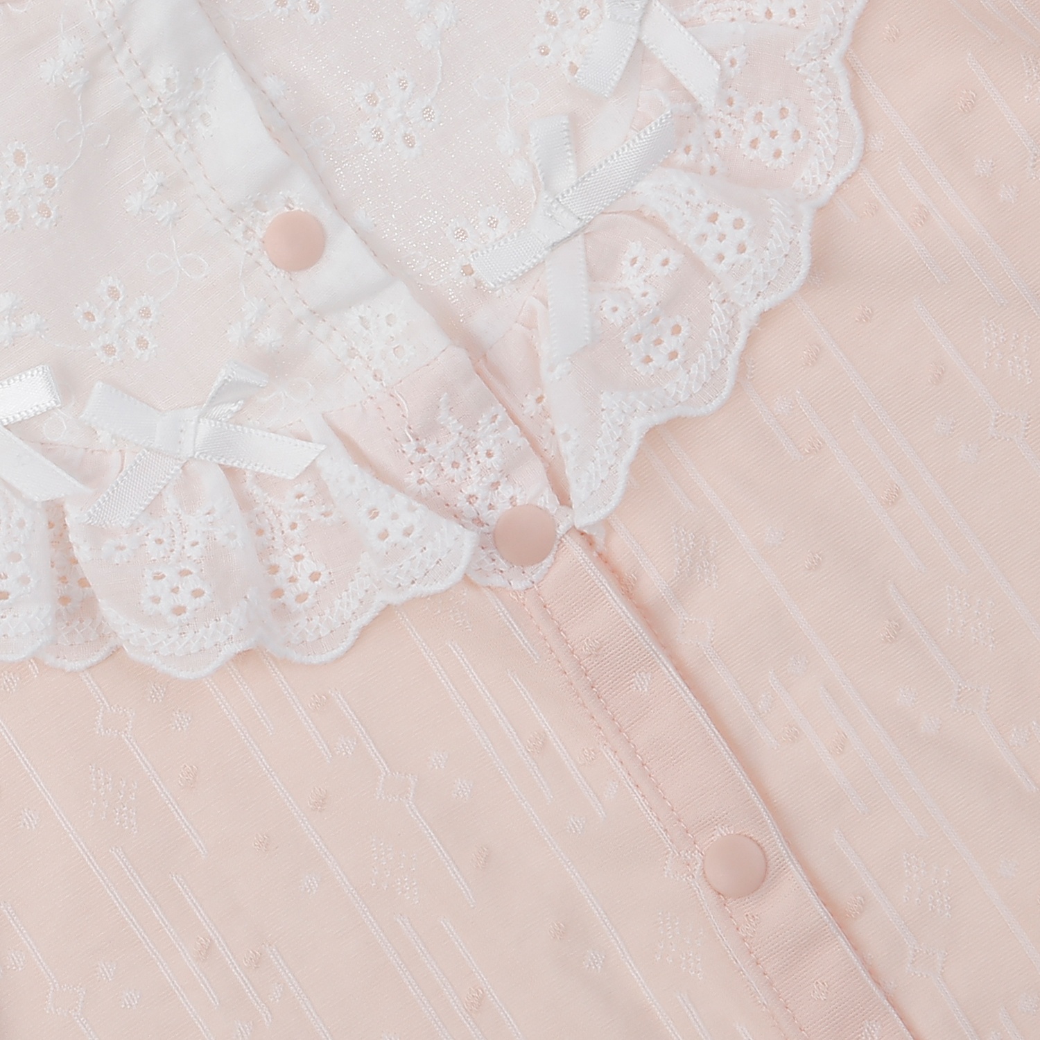 Body cộc bé gái KidsPlaza họa tiết ren nơ HN24H hình 2