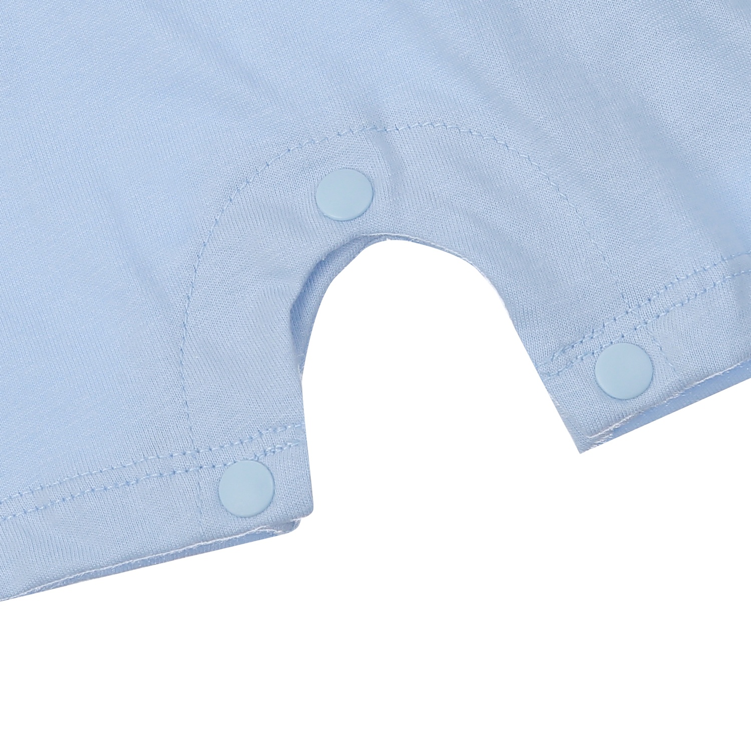 Body cộc tay bé trai KidsPlaza mặt cún HN24H (Trắng xanh) hình 4