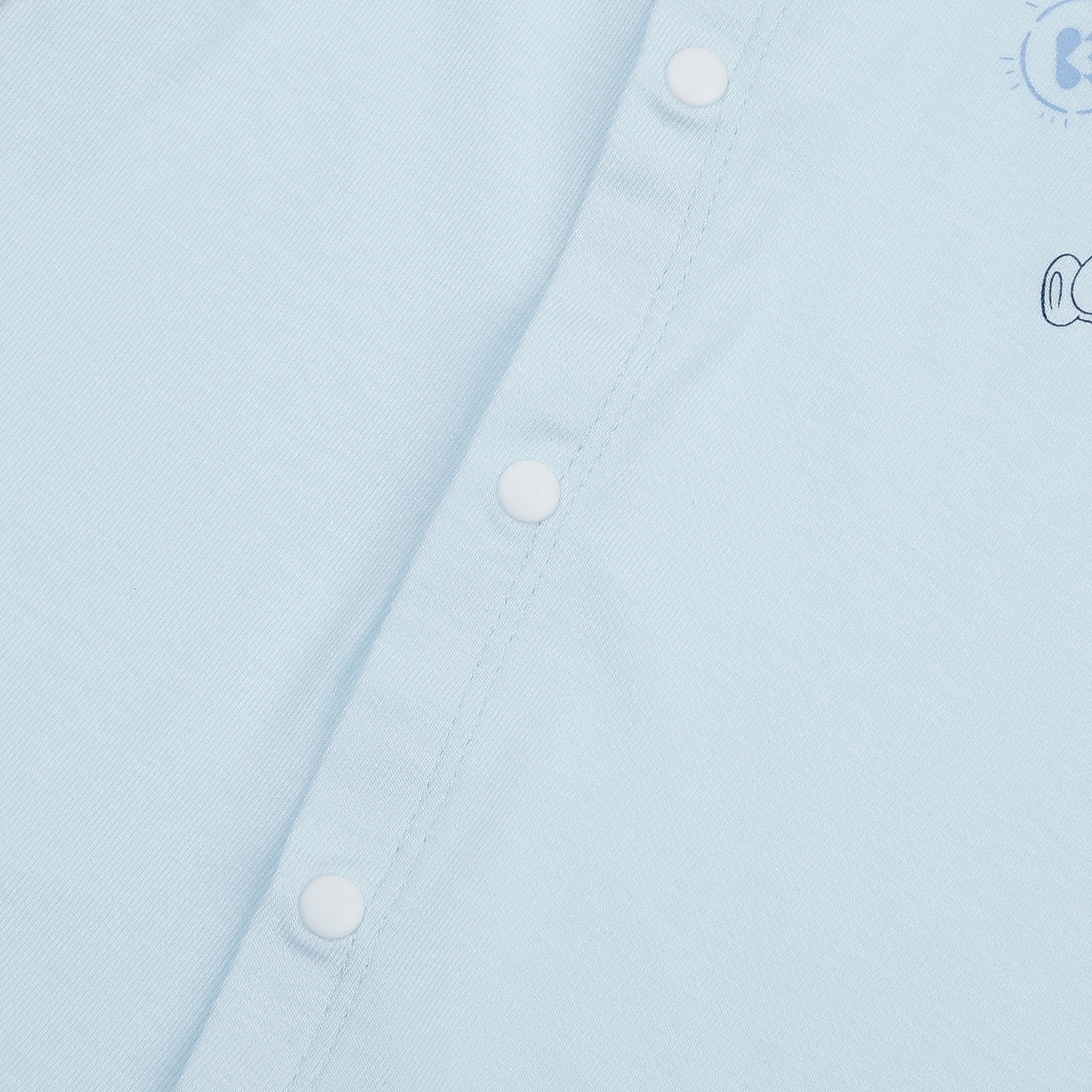 Body cộc tay KidsPlaza cài lệch Otis ND24H (Xanh) hình 3