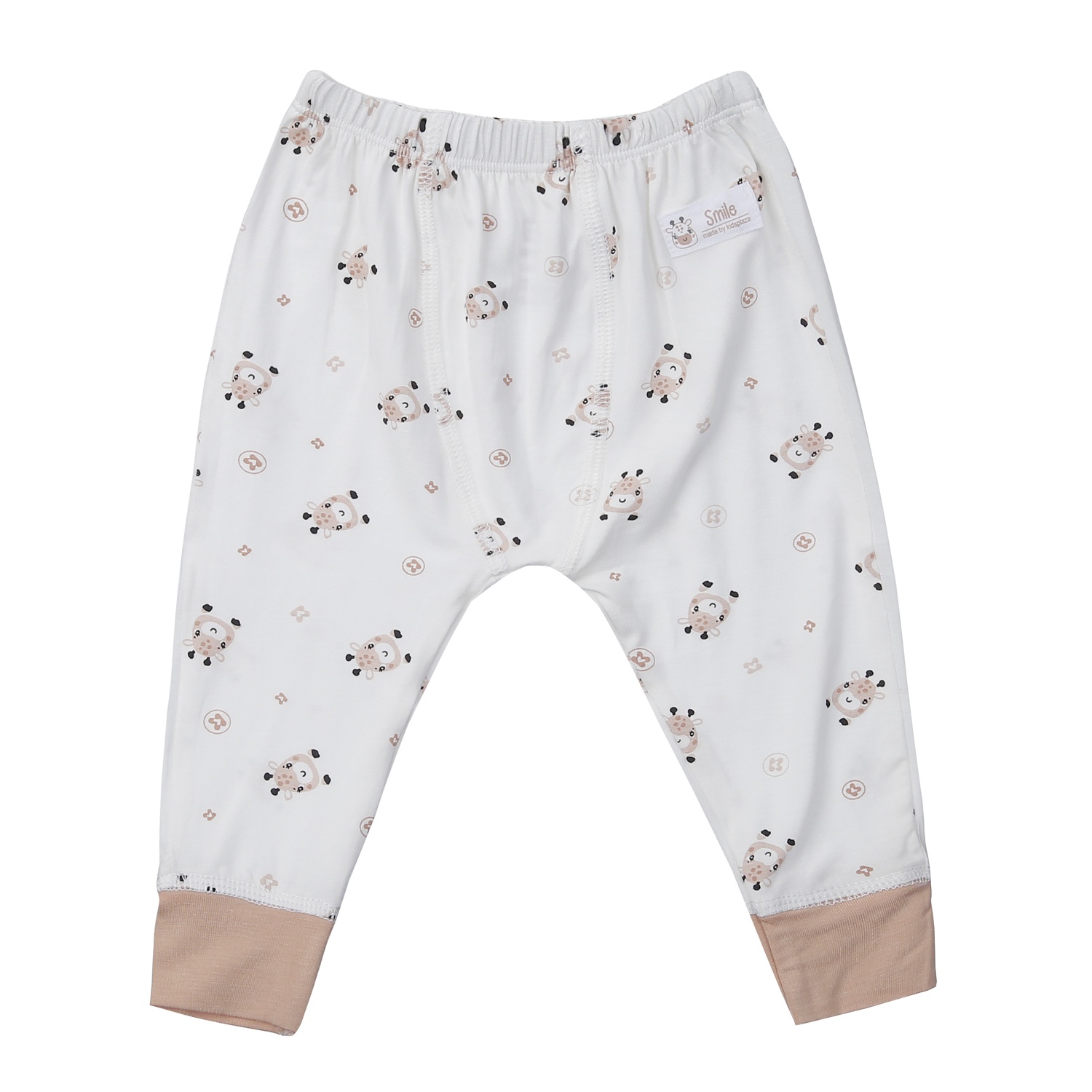 Body dài tay cài lệch KidsPlaza in hươu M24H (Nâu)