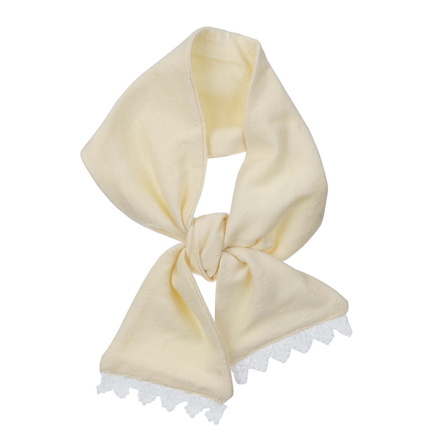 Set body cộc tay bé gái KidsPlaza cổ nơ HN24H (Màu vàng) hình 3