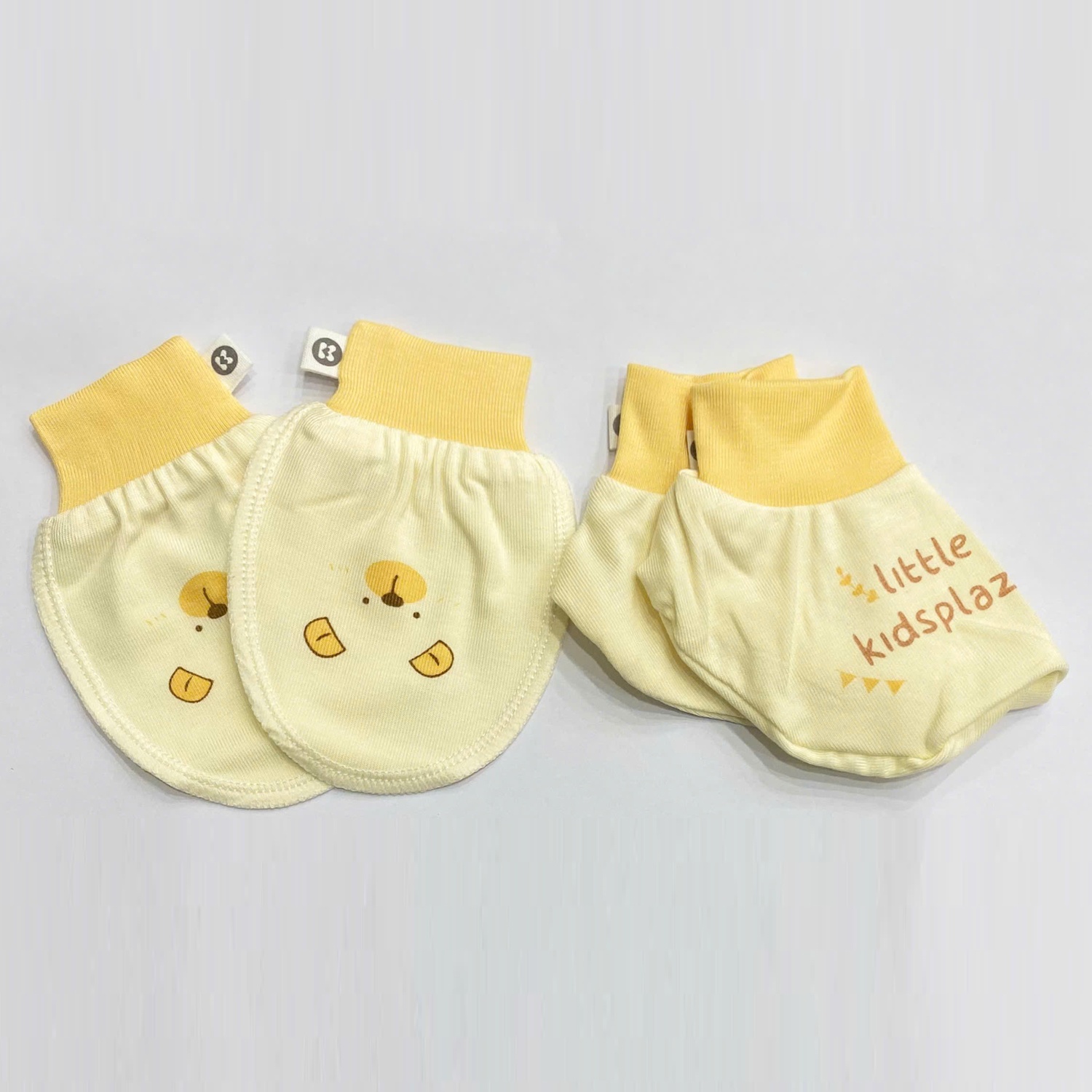 Set bao tay chân KidsPlaza Otis ND25H (Vàng nhạt)