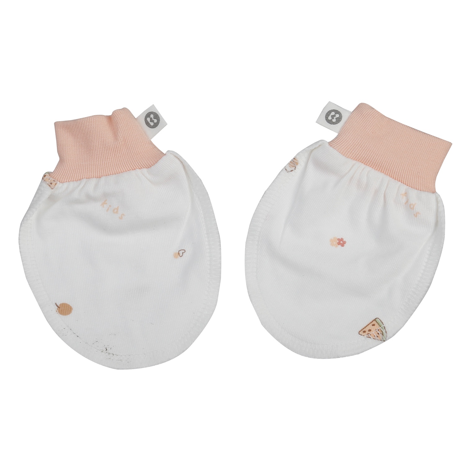 Set bao tay chân KidsPlaza Otis in dưa ND25T (Trắng)