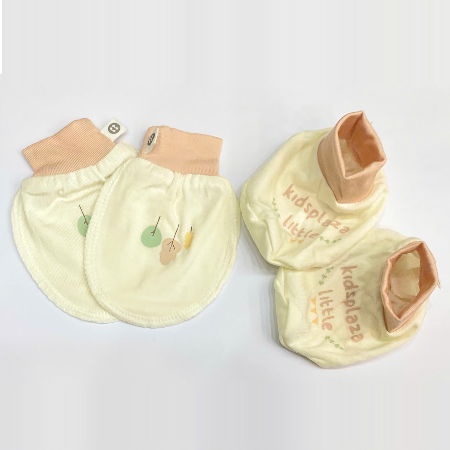 Set bao tay chân KidsPlaza Otis ND25H (Vàng nhạt)