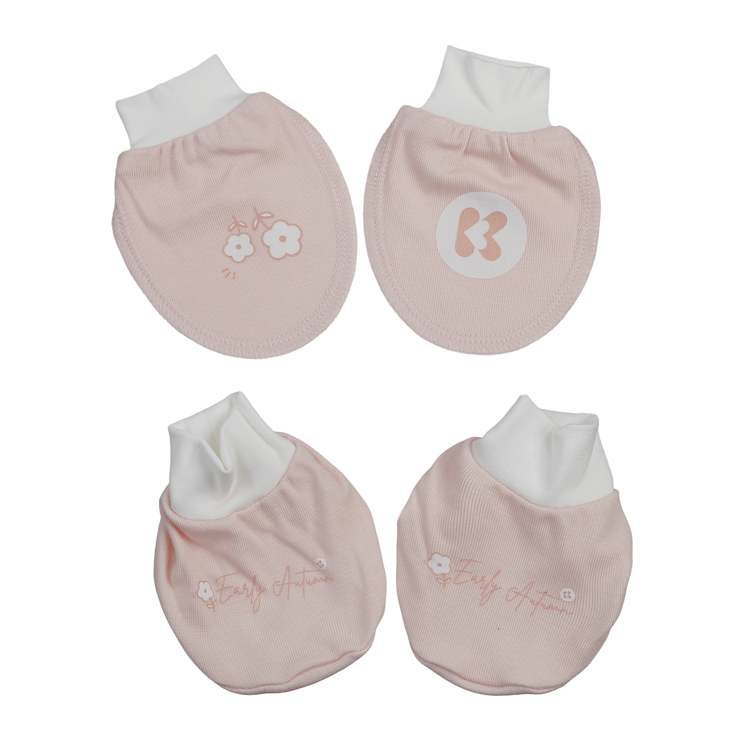 Set bao tay chân KidsPlaza Otis ND25T (Hồng)