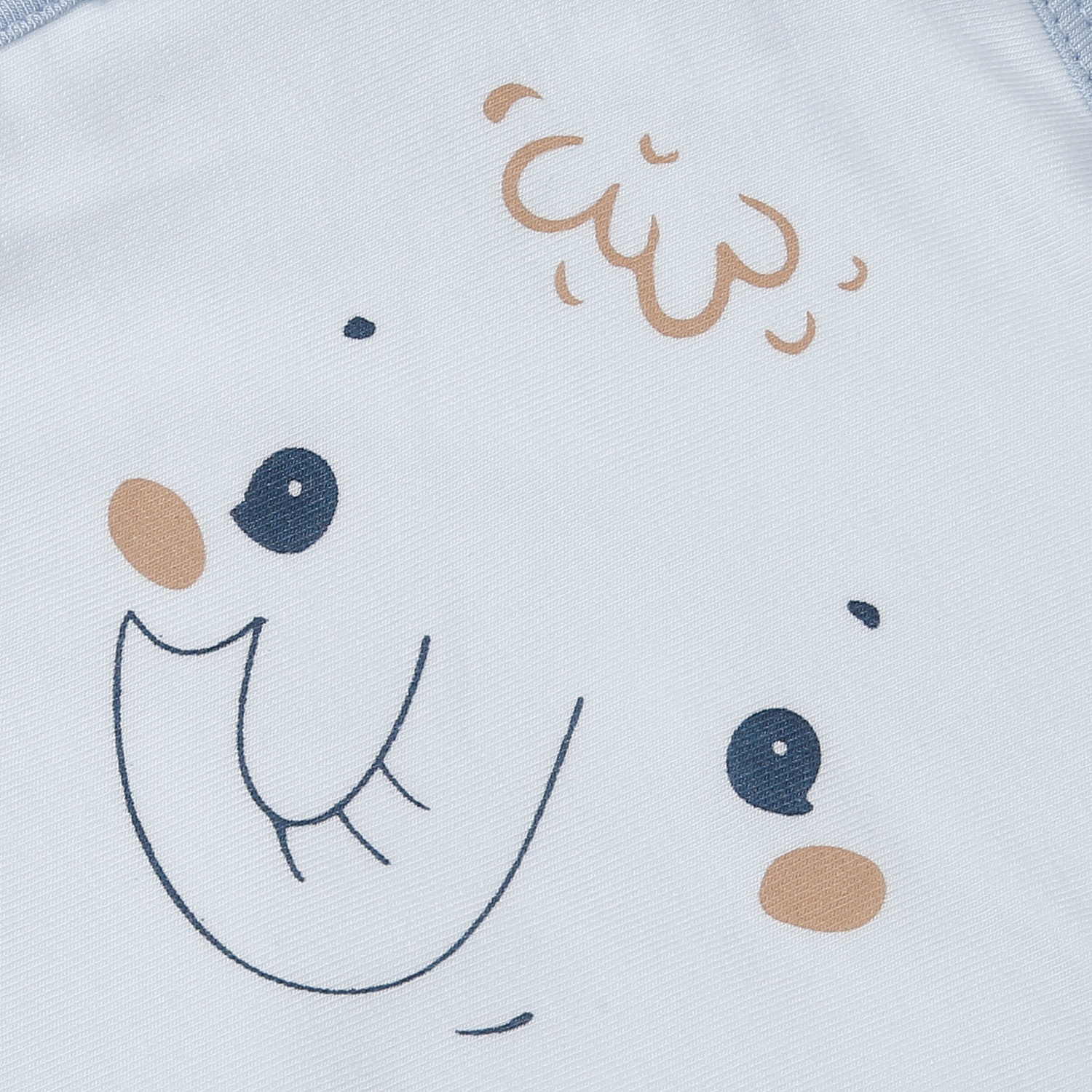 Chăn ủ KidsPlaza Otis in voi ND25T (Xanh) hình 2