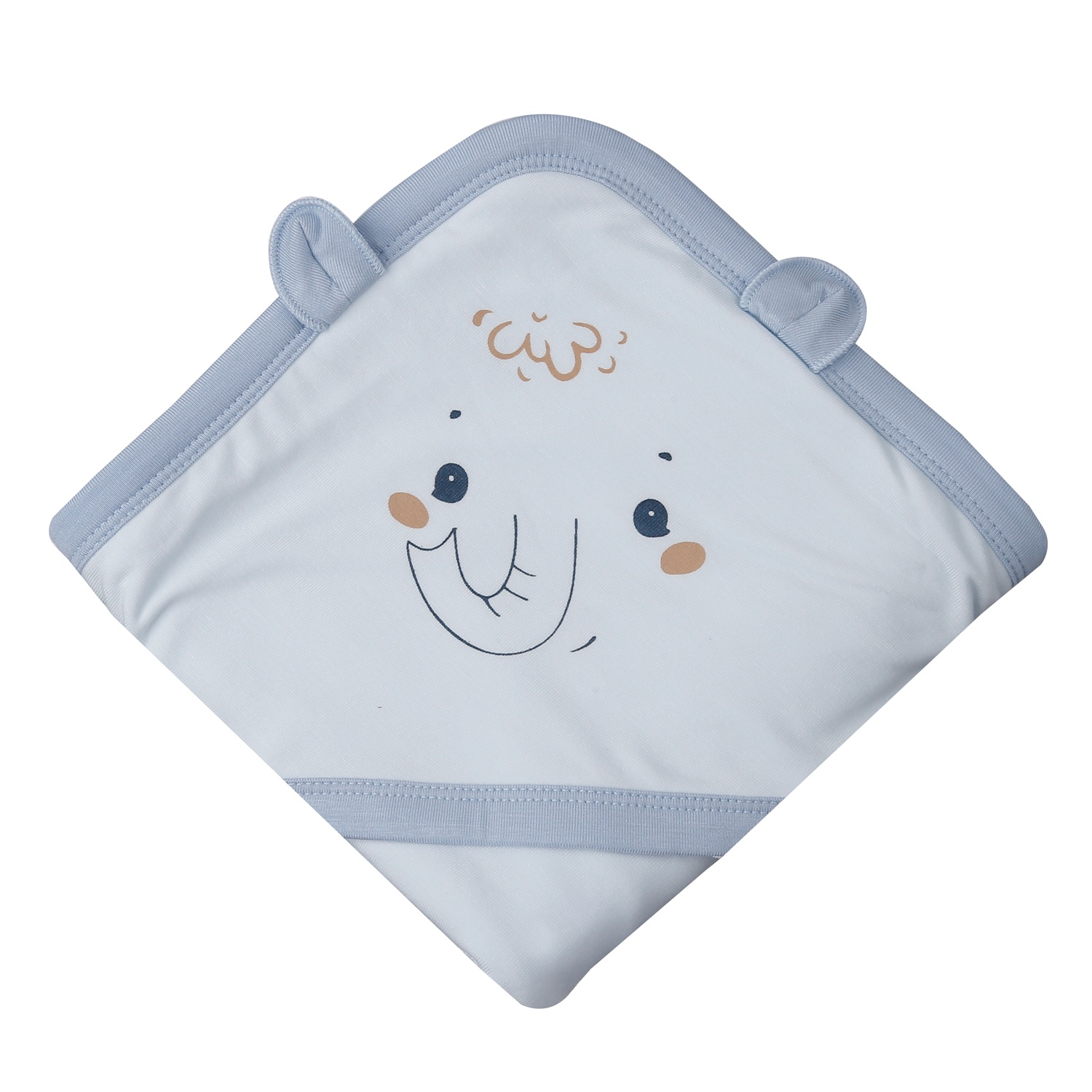 Chăn ủ KidsPlaza Otis in voi ND25T (Xanh) hình 1