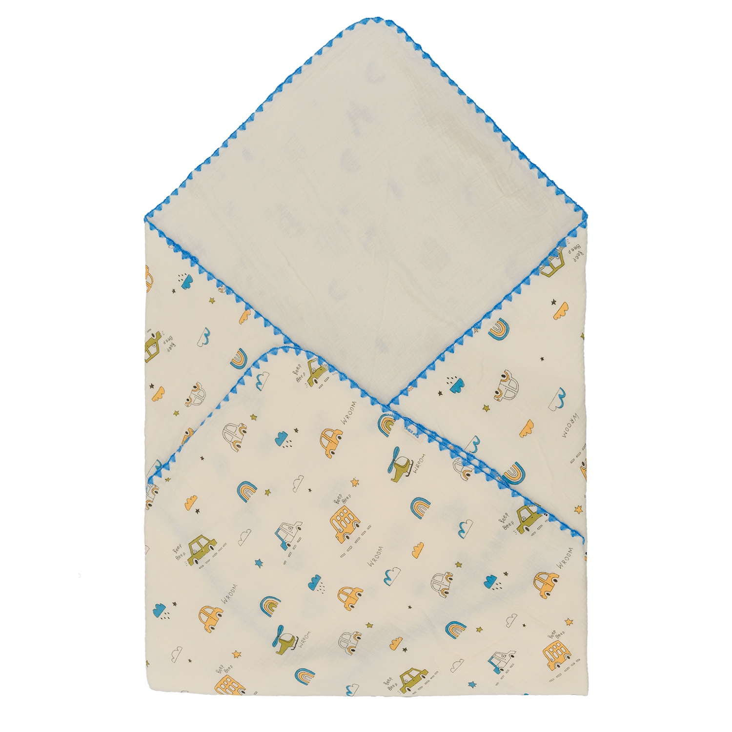 Chăn xô trẻ em Muslin Topkids 4 lớp AC25 (110x110) hình 2