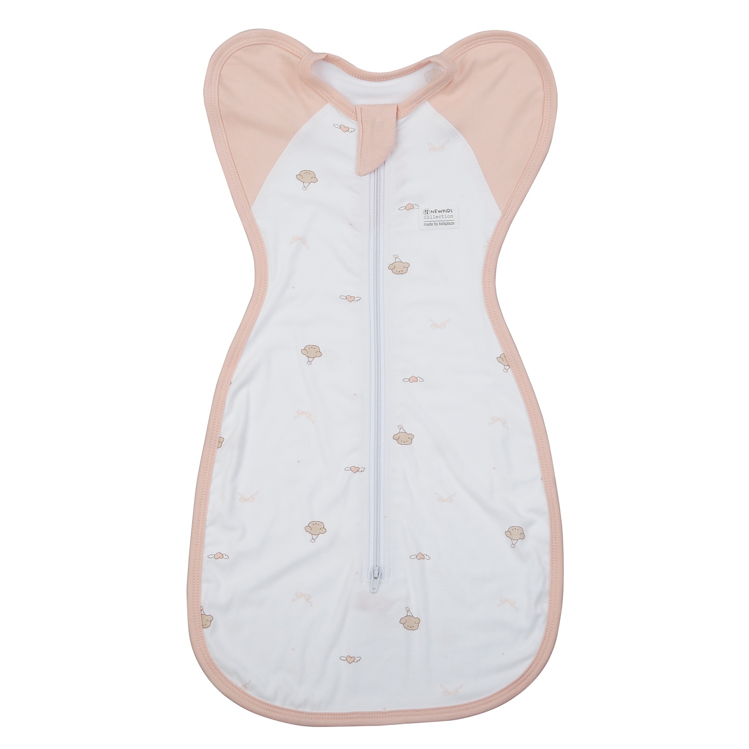 Ủ kén Otis KidsPlaza in gấu ND25H cho bé (Trắng Hồng) hình 1