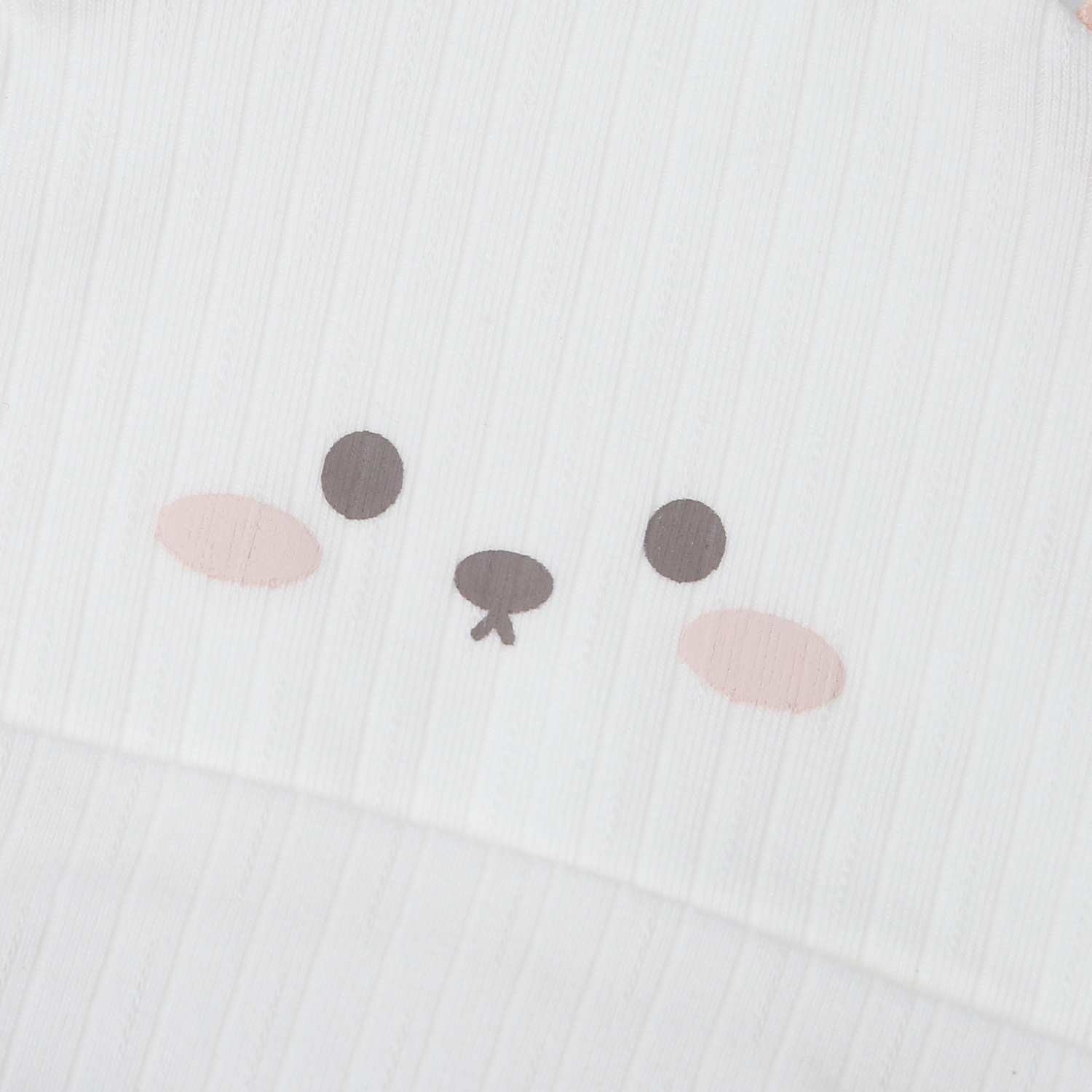 Mũ KidsPlaza kẻ tăm ND25T (Trắng hồng)