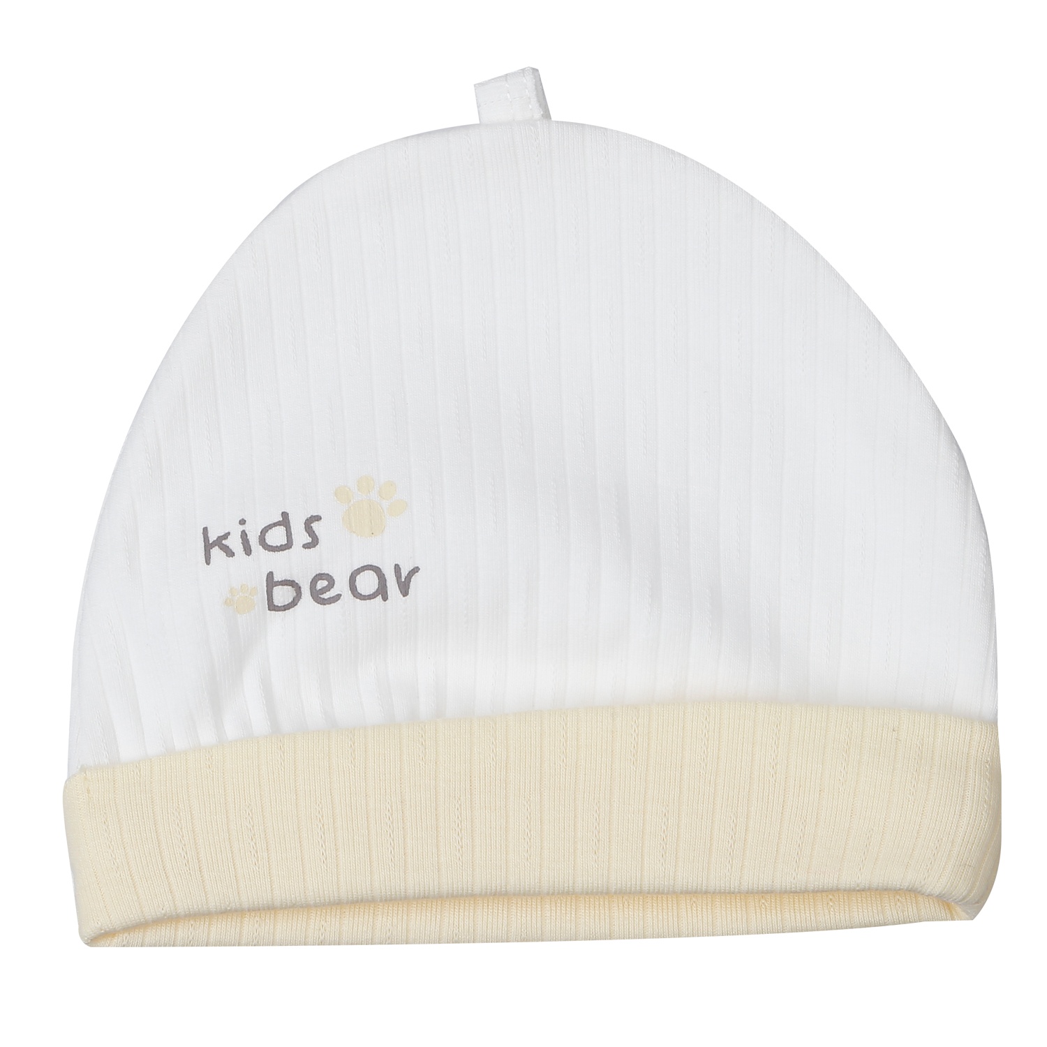 Mũ KidsPlaza kẻ tăm ND25T (Trắng vàng)