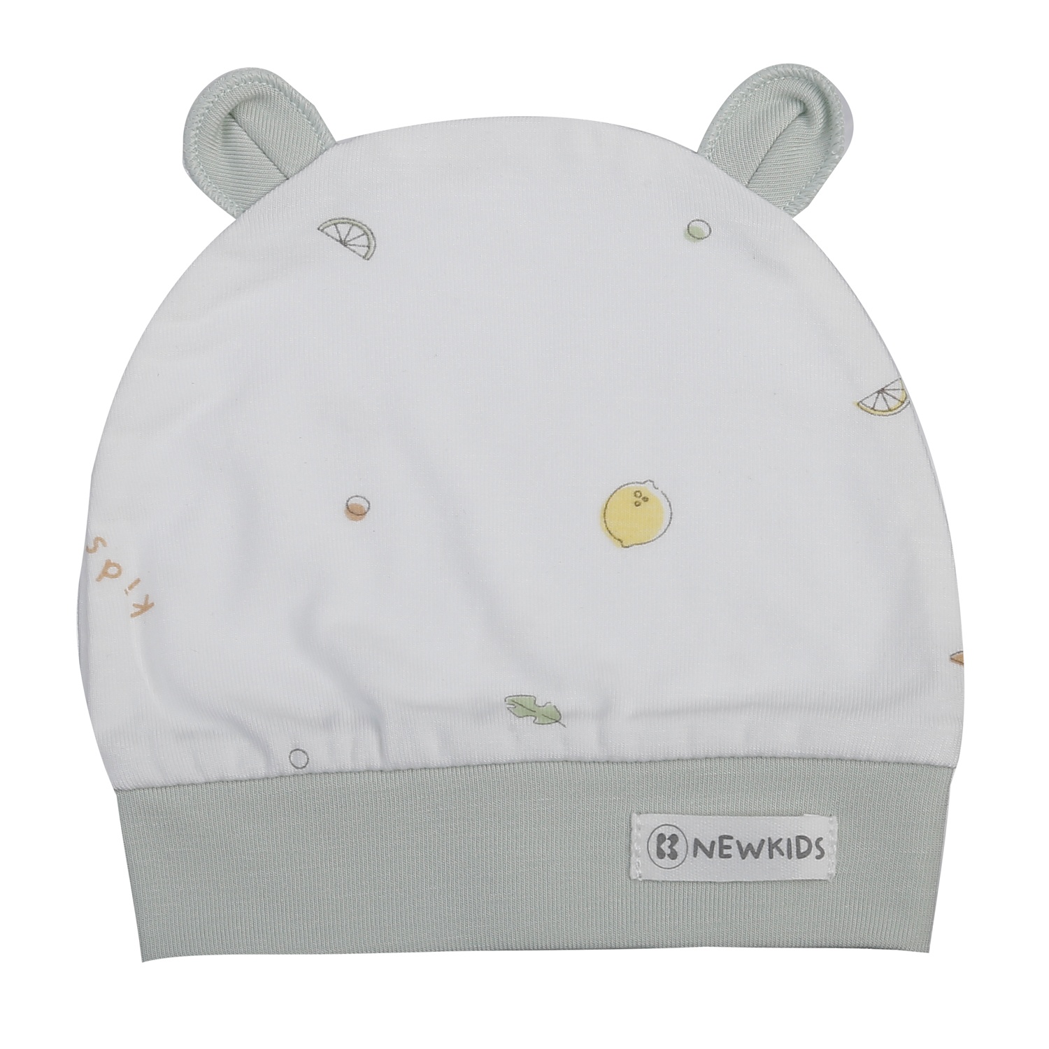 Mũ KidsPlaza Otis in chanh ND25T (Trắng xanh)