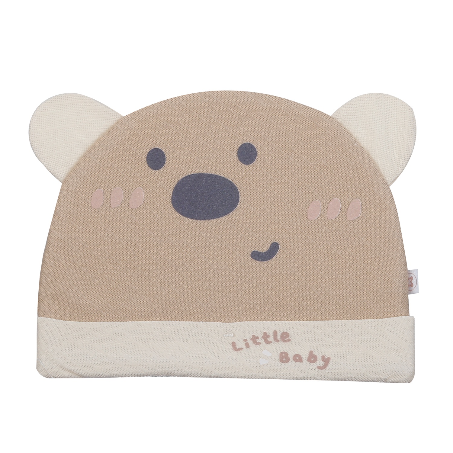 Mũ sơ sinh gấu nâu Kids Plaza HN24T (Nâu) hình 3