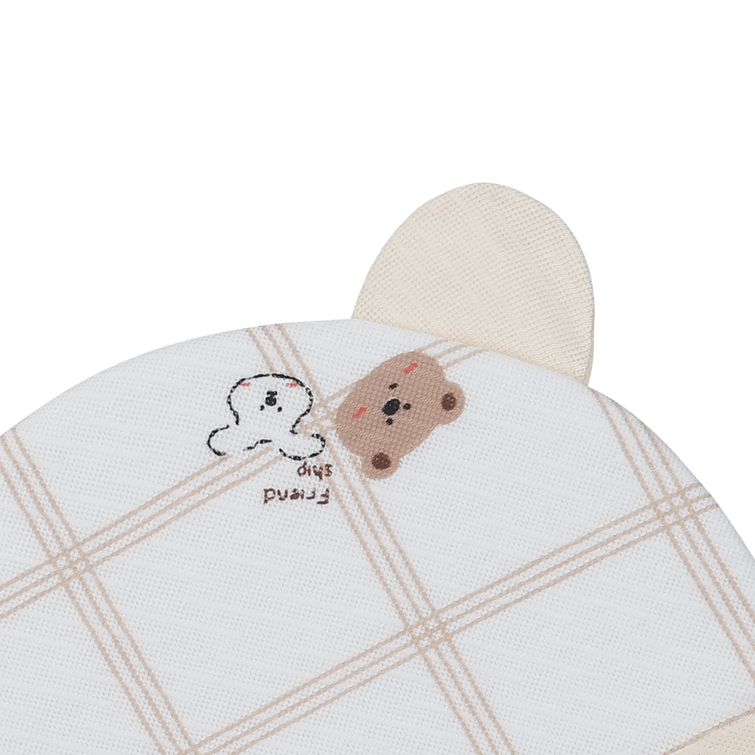 Mũ sơ KidsPlaza caro HN24T (Be) hình 3