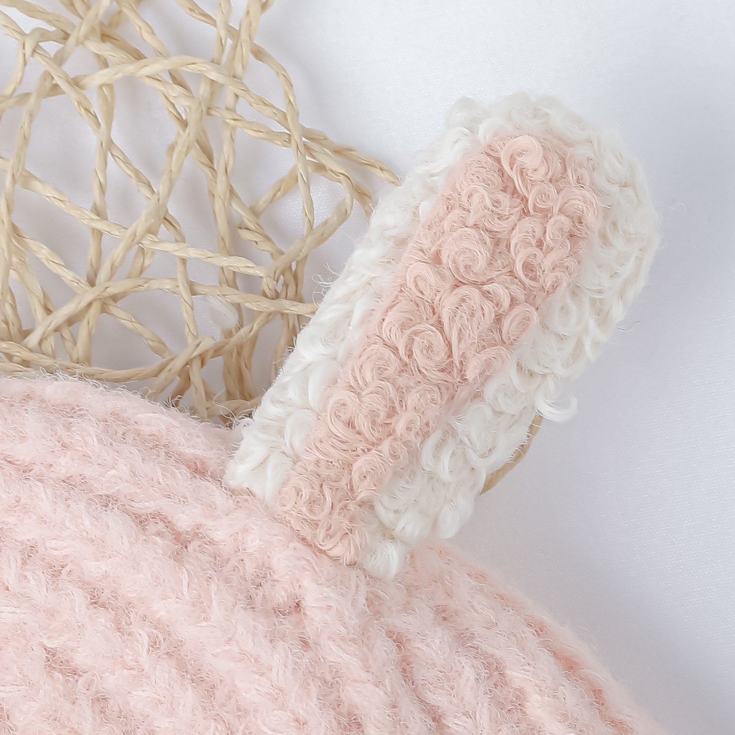 Mũ len cho bé KidsPlaza 25K-B03 puppy (Hồng) hình 3