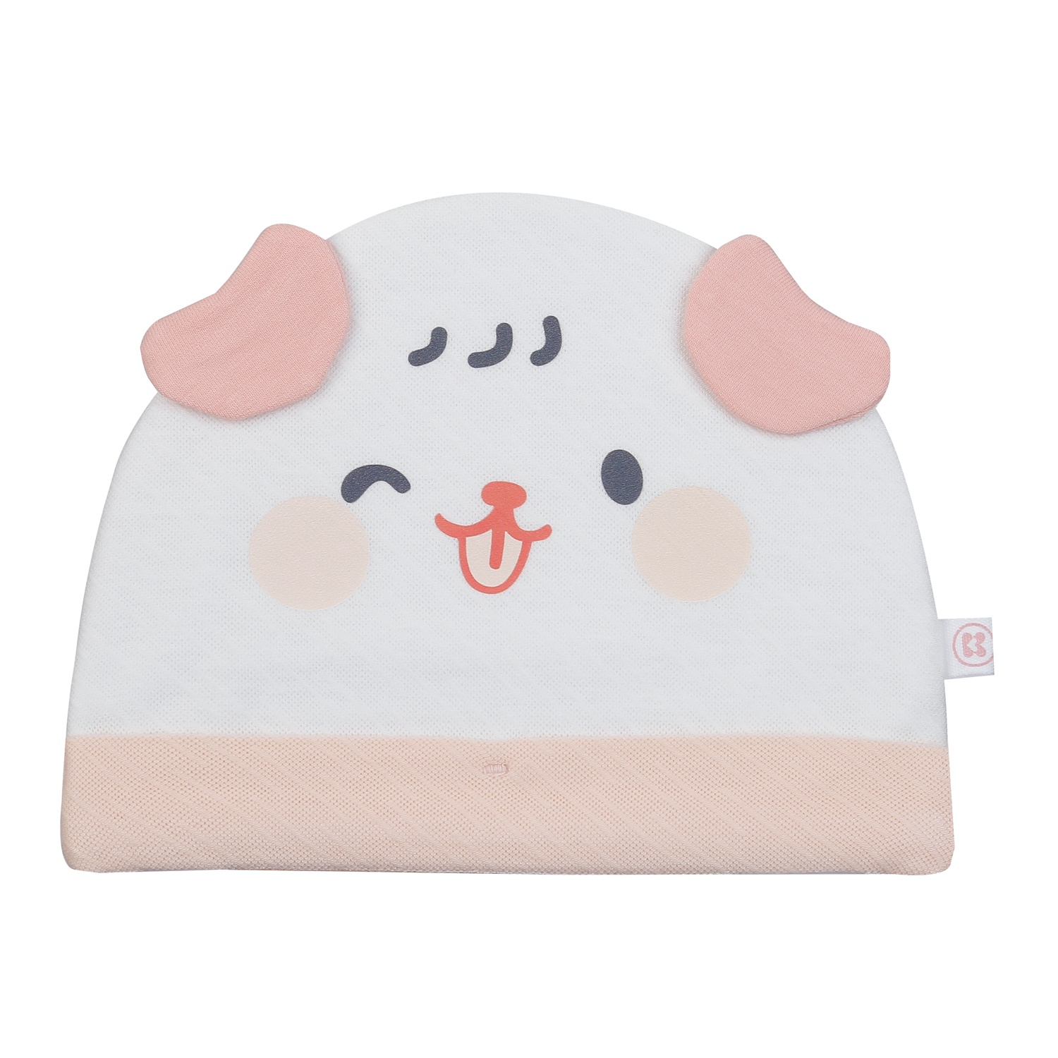 Mũ sơ sinh Kids Plaza HN24T (Hồng) hình 3