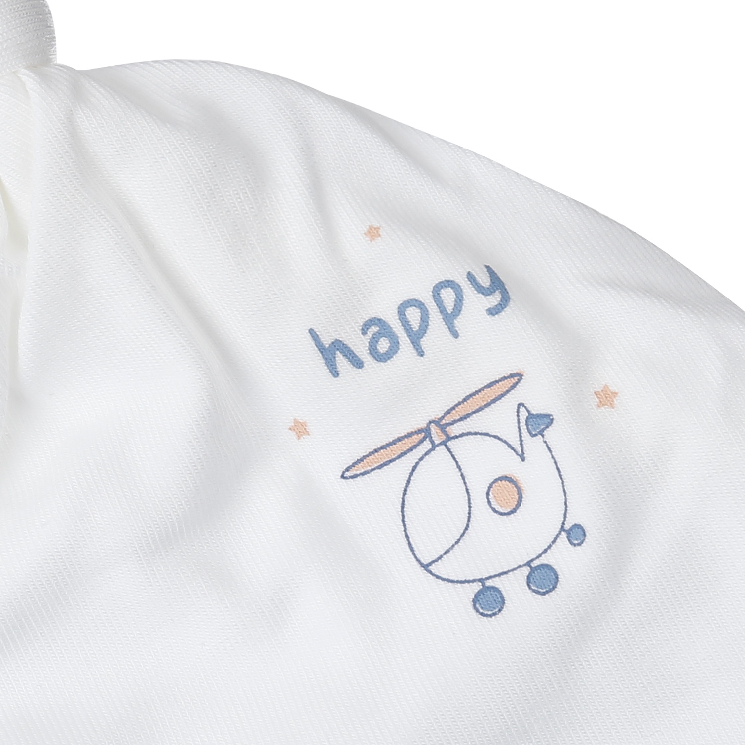 Mũ sơ sinh KidsPlaza Otis in máy bay ND25T (Trắng)