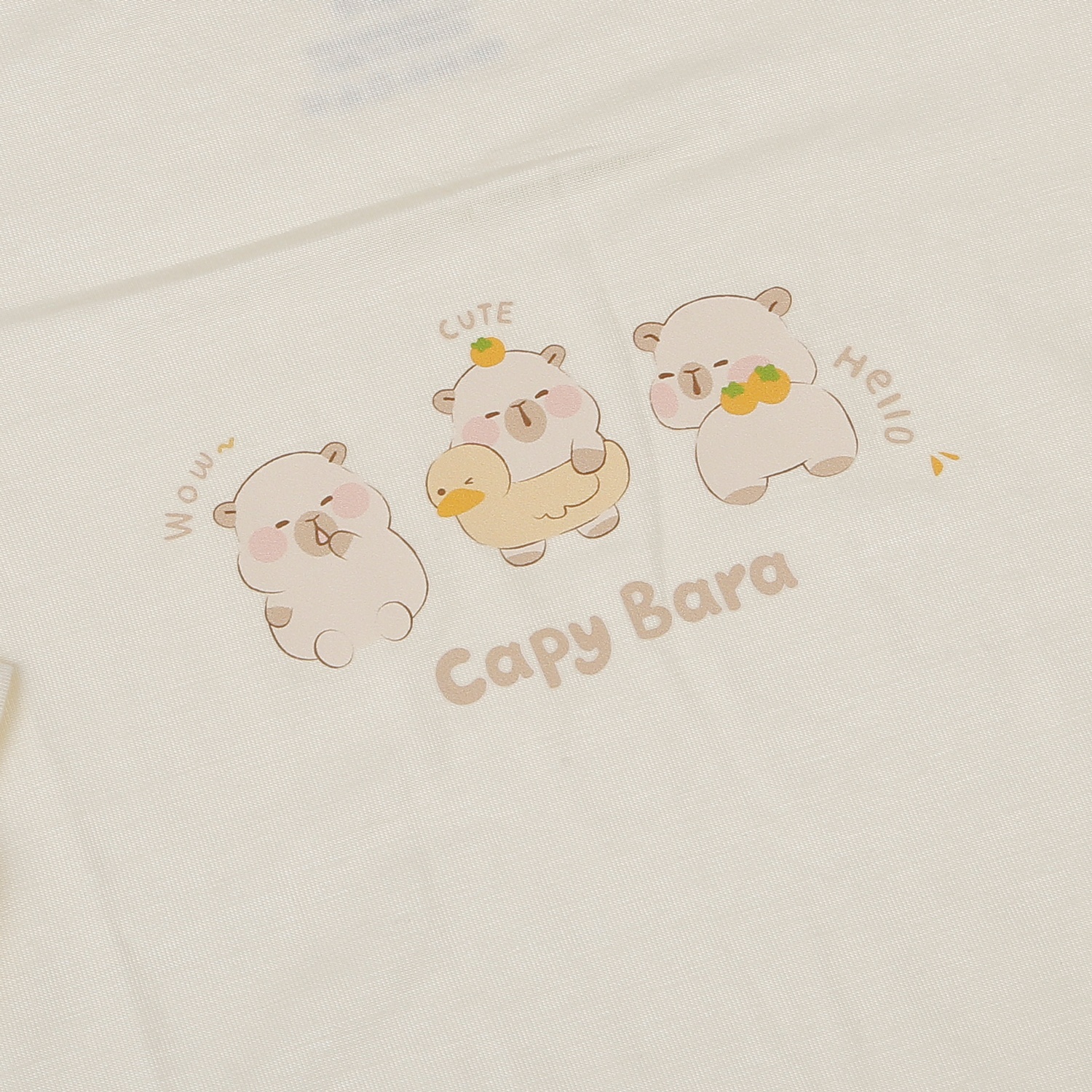 Áo cổ 3 phân KidsPlaza Modal in capy bara M25T (Be) hình 2