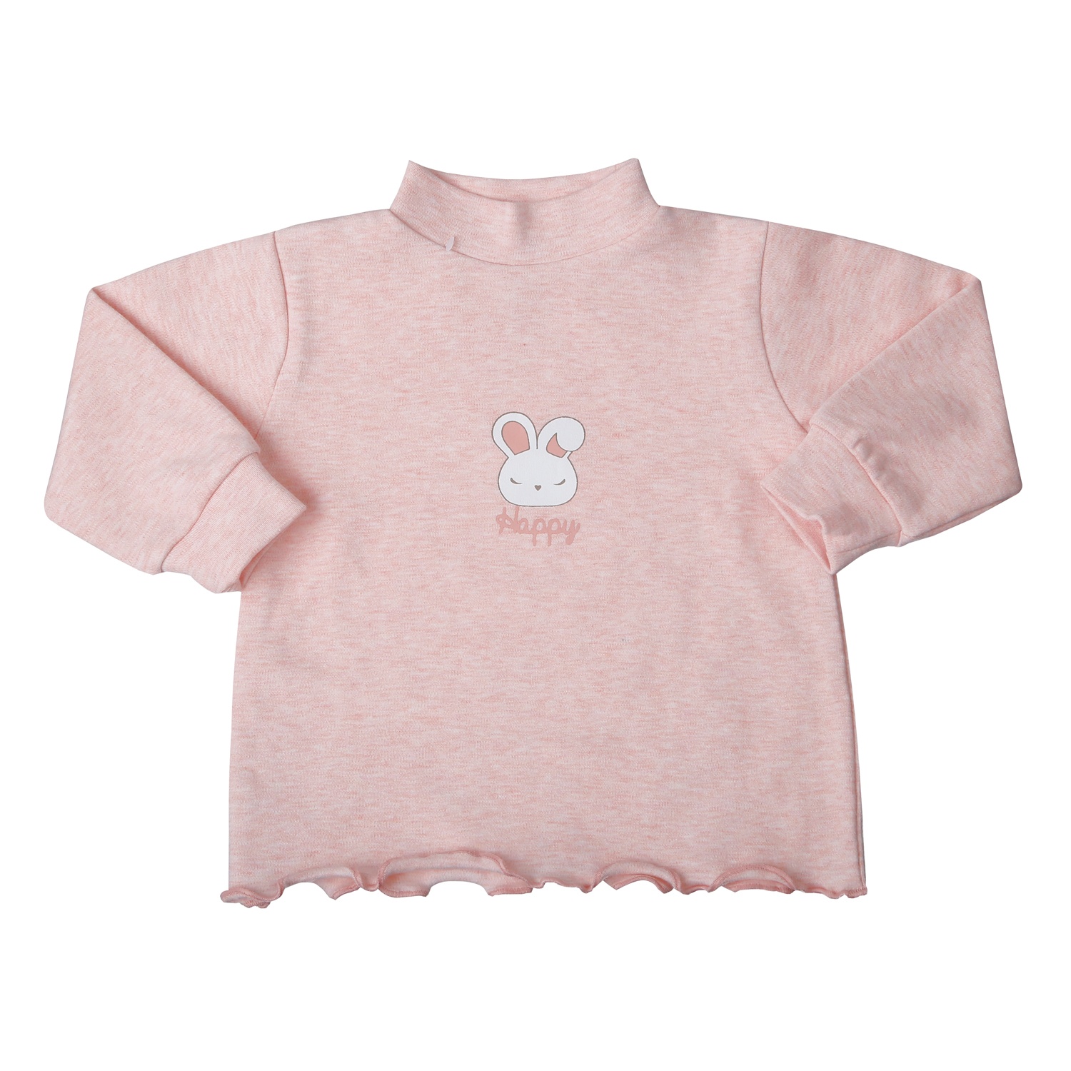 Áo có cổ 3 phân cho bé gái KidsPlaza nhung ND25D (Hồng đậm)  hình 1