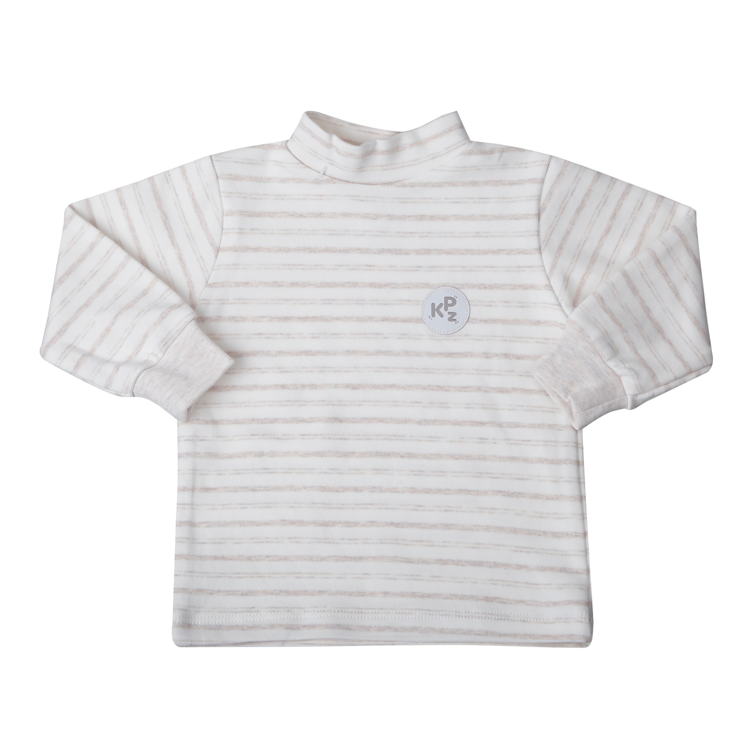 Áo có cổ 3 phân cho bé KidsPlaza kẻ ngang nhung ND25D (Nâu) 