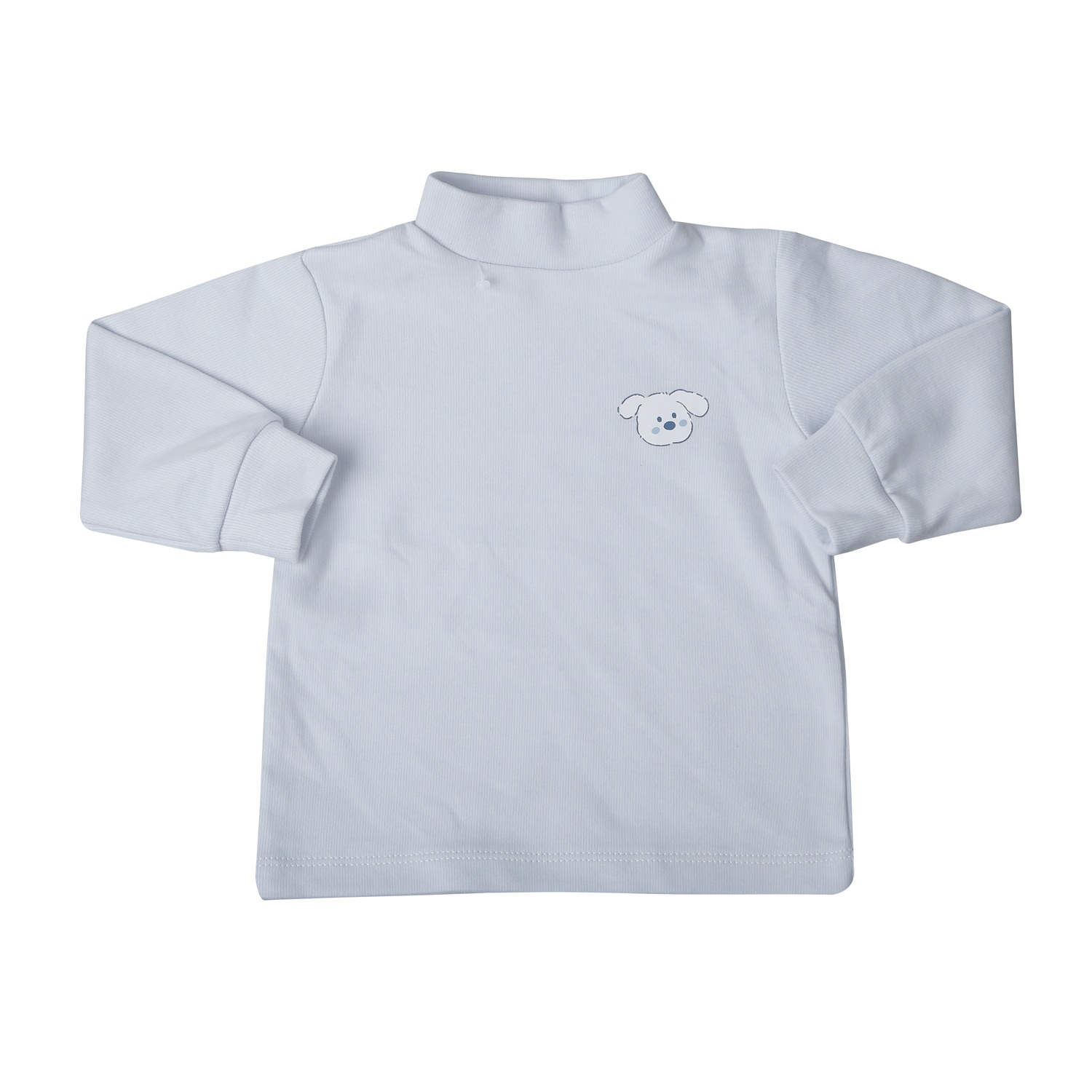 Áo có cổ 3 phân cho bé KidsPlaza nhung ND25D (Xanh dương) hình 1