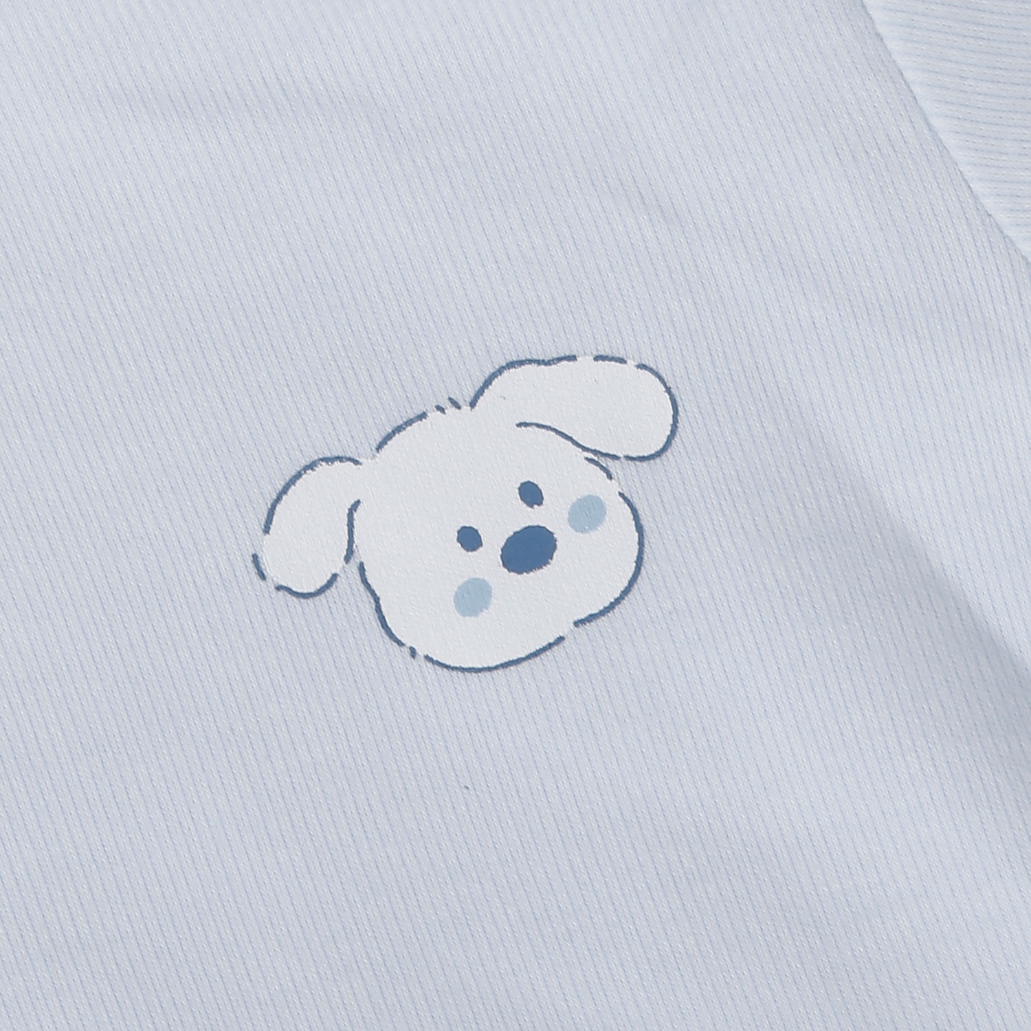 Áo có cổ 3 phân cho bé KidsPlaza nhung ND25D (Xanh dương) hình 3