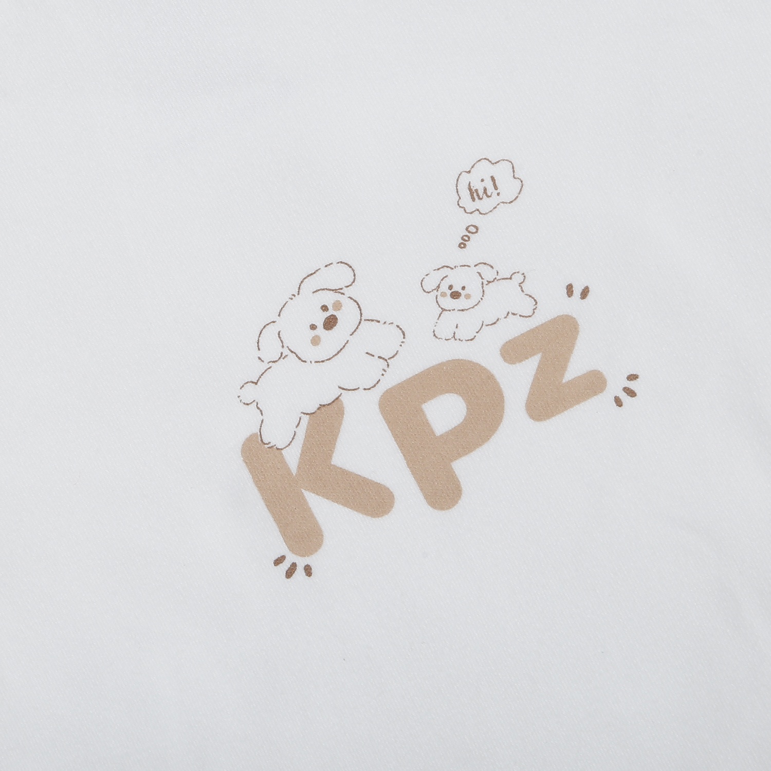 Áo có cổ 3 phân cho bé KidsPlaza nỉ nhung ND25D (Trắng)