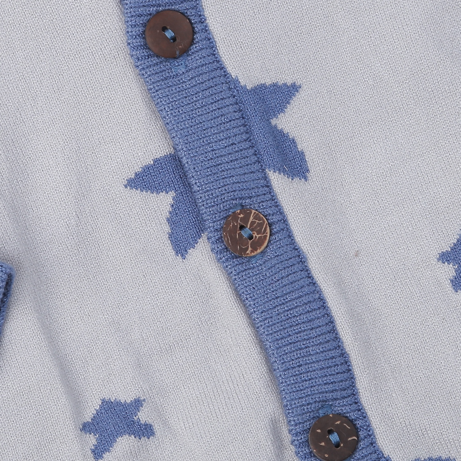 Áo len cài giữa bé trai Momma Baby hình sao ND24D (Ghi) hình 3