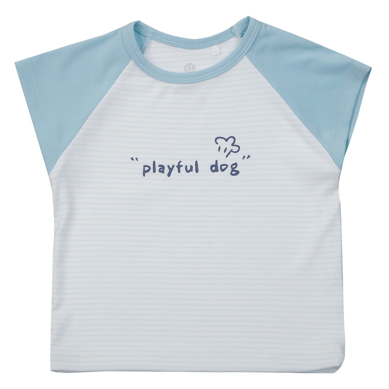 Bộ ba lỗ KidsPlaza Otis ND25H (Kẻ Xanh) hình 2