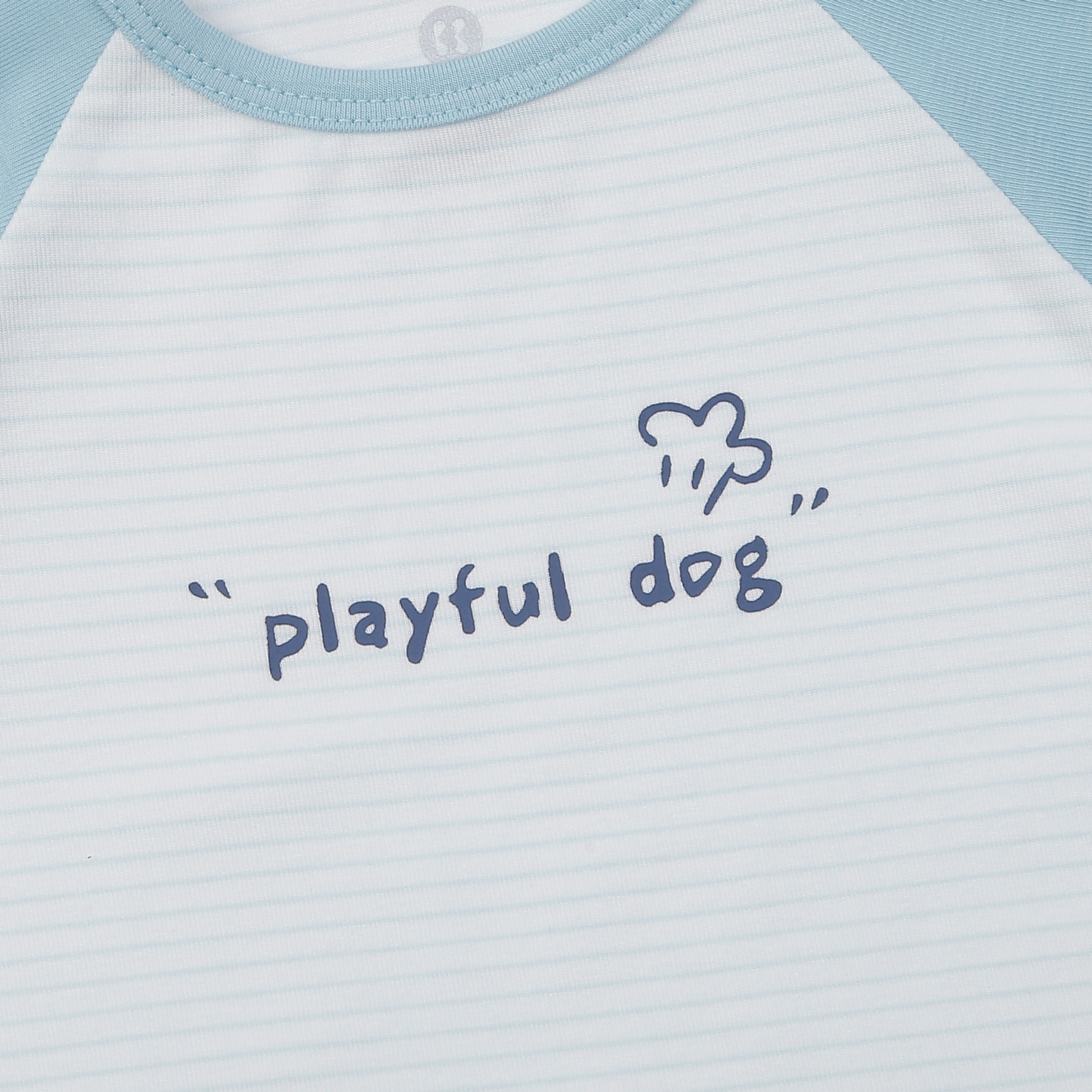 Bộ ba lỗ KidsPlaza Otis ND25H (Kẻ Xanh) hình 4