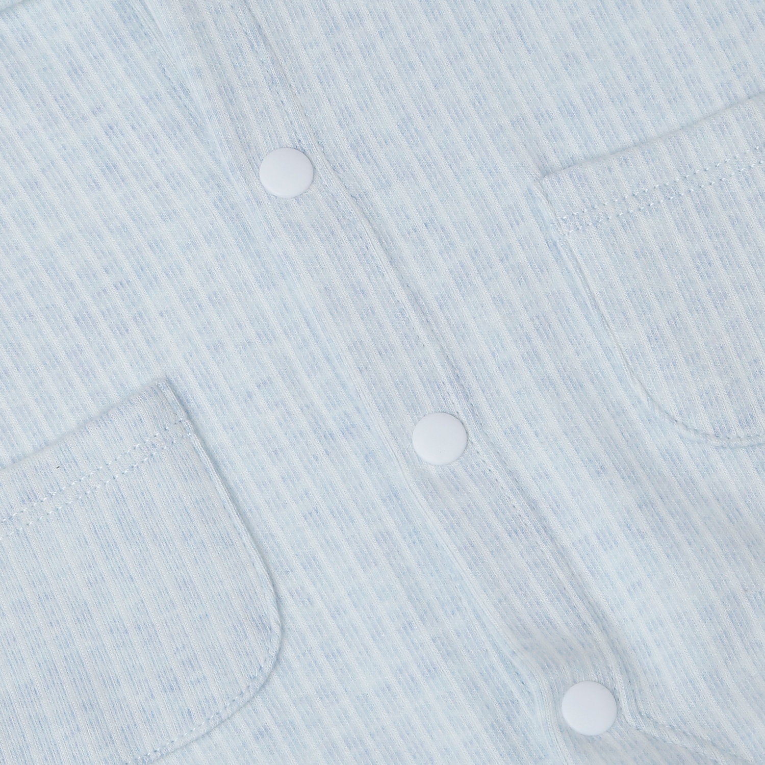 Bộ body dài tay bé trai KidsPlaza kẻ gắn nơ HN25T (Xanh) 9-12M