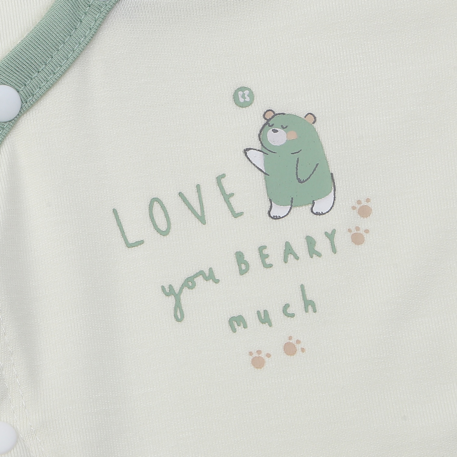 Bộ cộc cài lệch KidsPlaza Otis ND25H (Be) hình 4