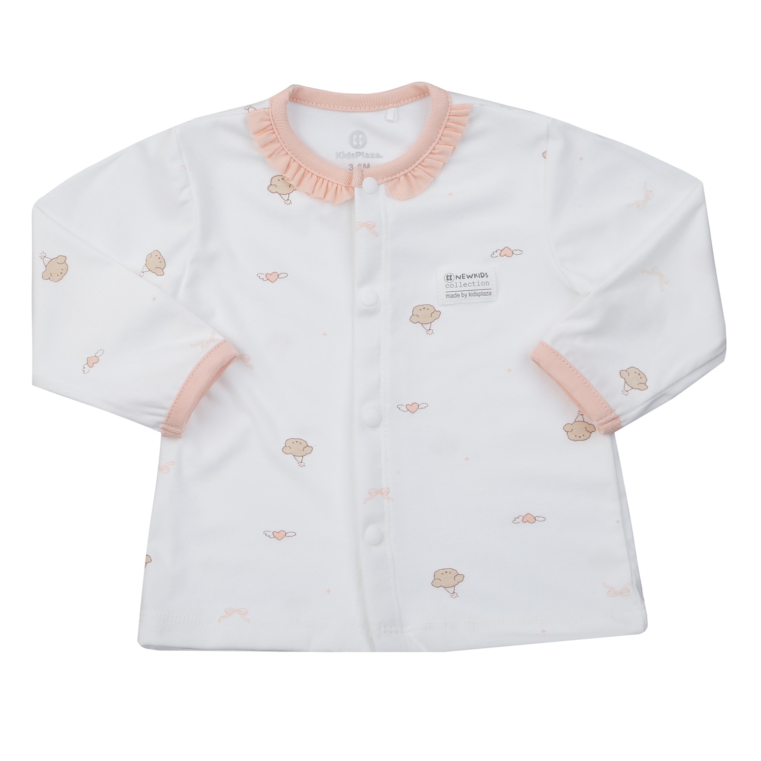 Bộ dài cài giữa KidsPlaza Otis ND25H (Trắng Hồng) hình 2