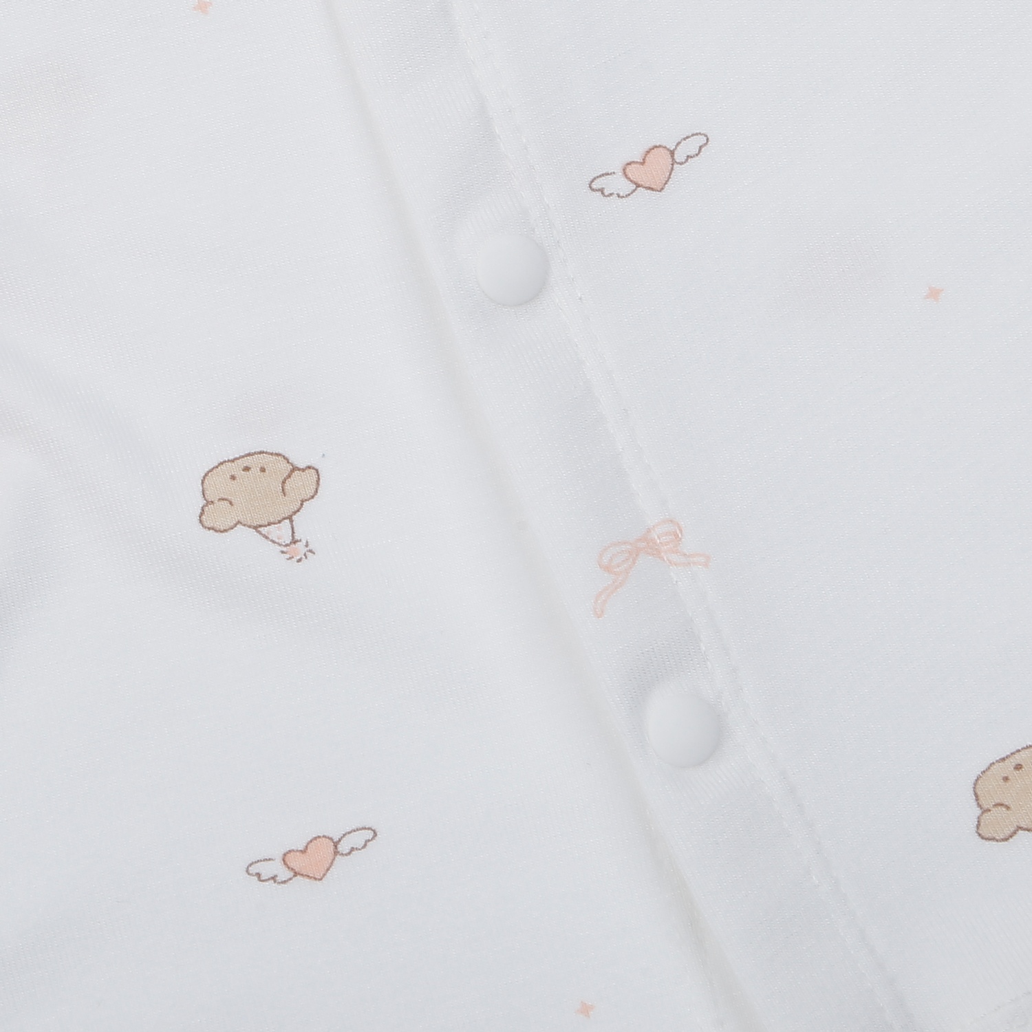 Bộ dài cài giữa KidsPlaza Otis ND25H (Trắng Hồng) hình 3