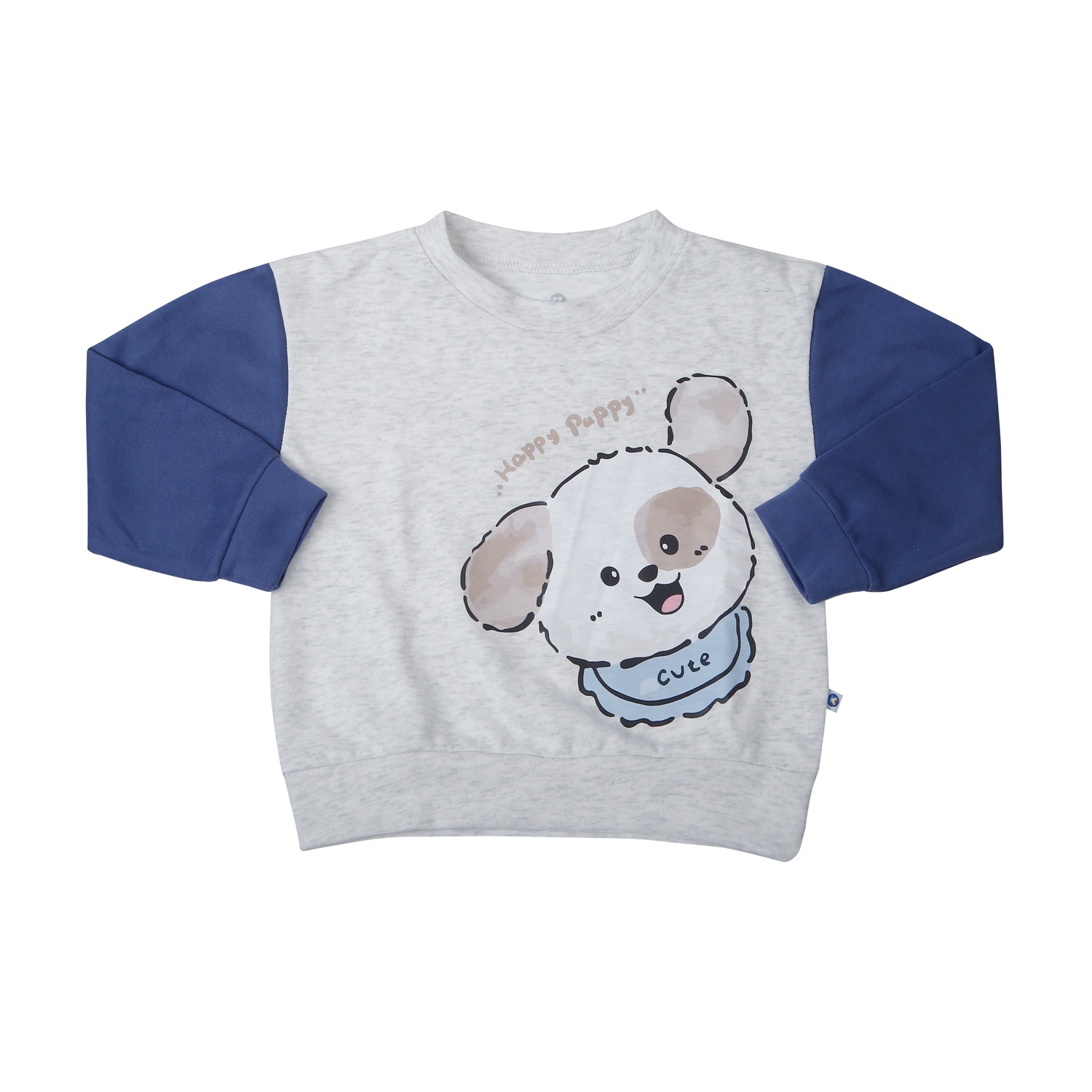 Bộ đồ bé trai KidsPlaza HN25D gấu (Xanh) hình 2