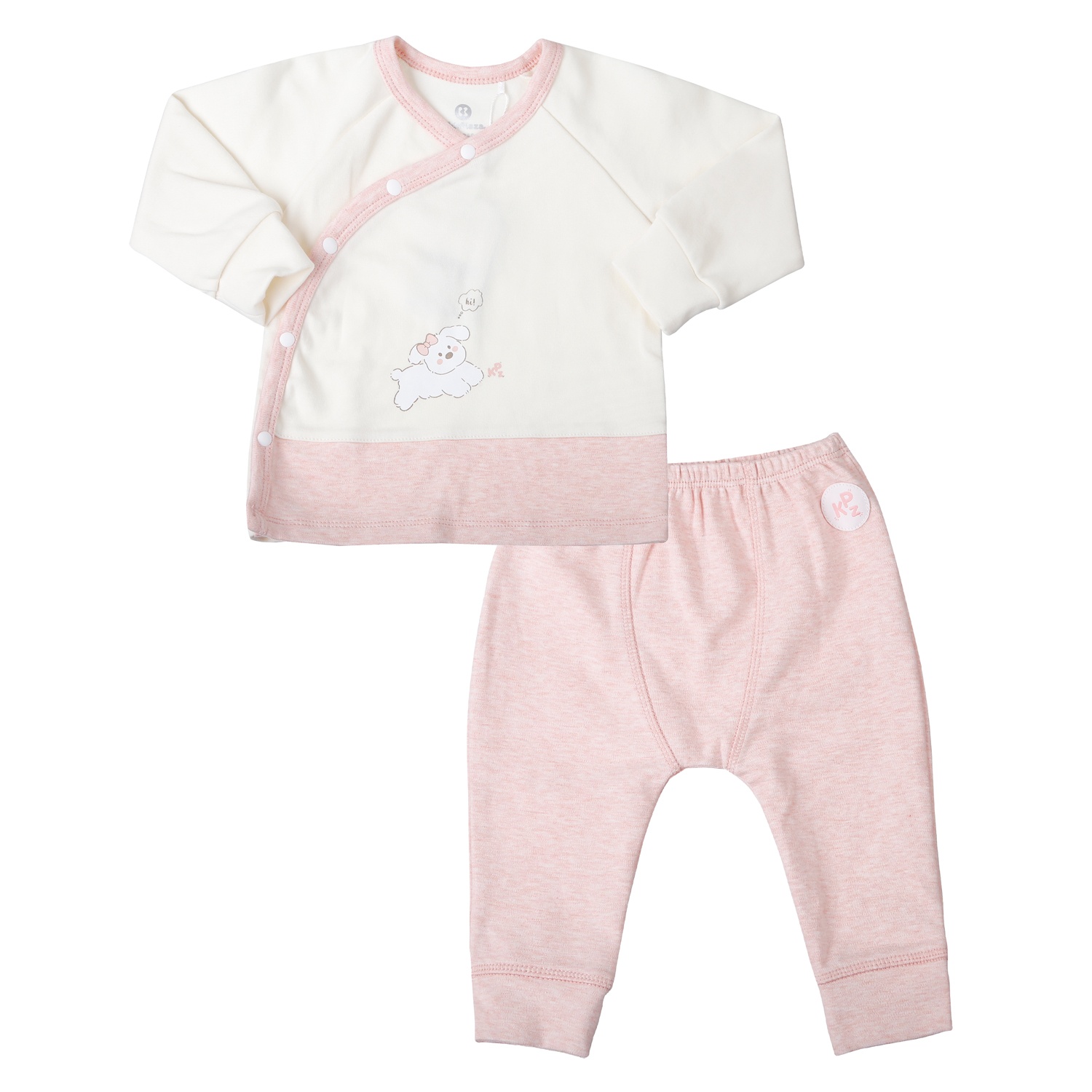 Bộ đồ cài lệch KidsPlaza ND25D (Hồng)  hình 1