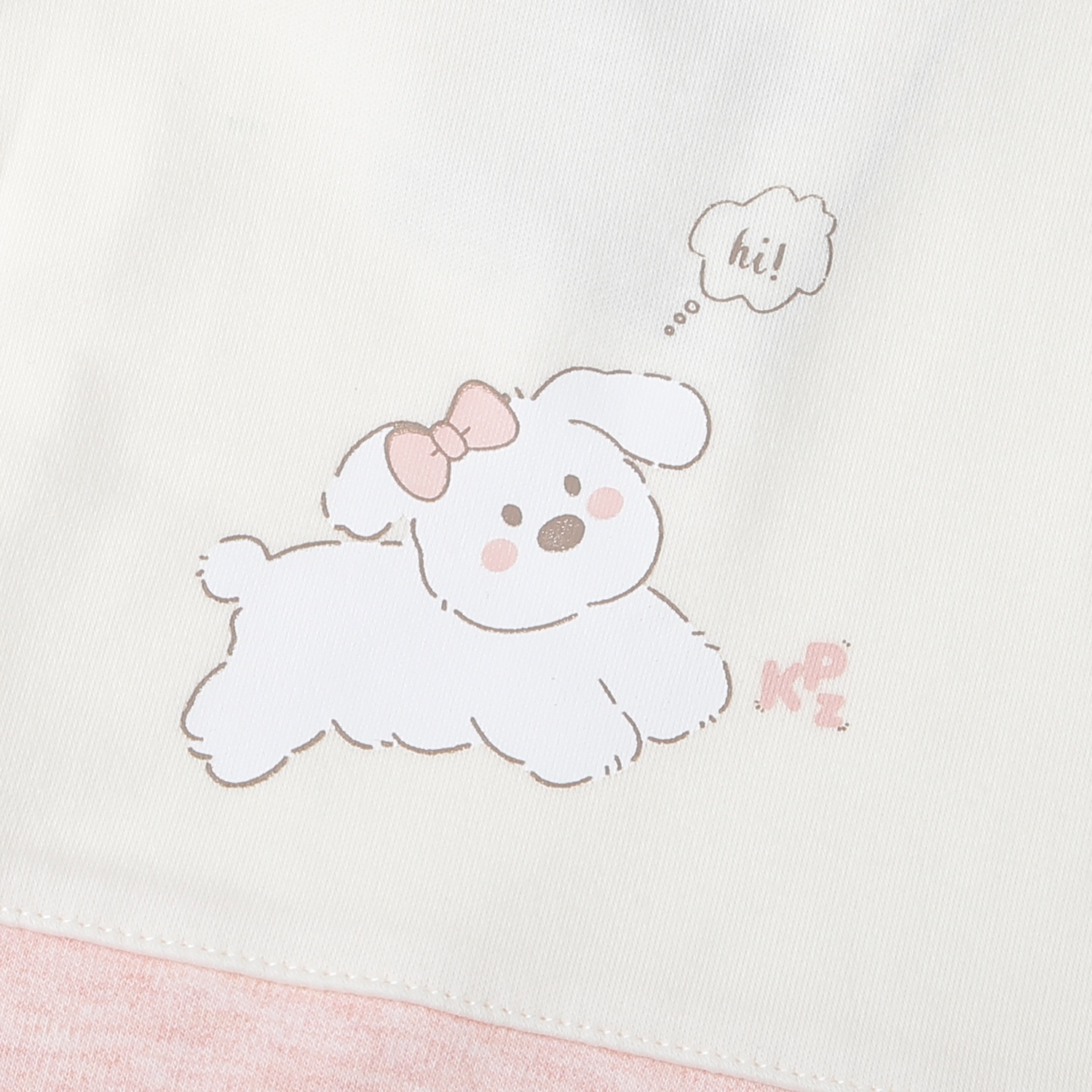 Bộ đồ cài lệch KidsPlaza ND25D (Hồng)  hình 3