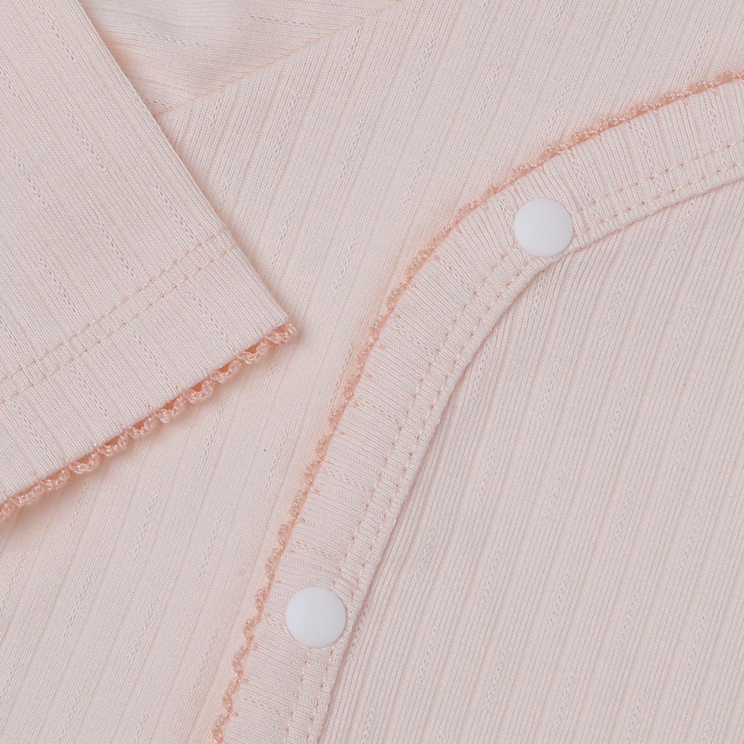 Bộ quần áo dài cài lệch KidsPlaza kẻ tăm ND25T (Hồng)