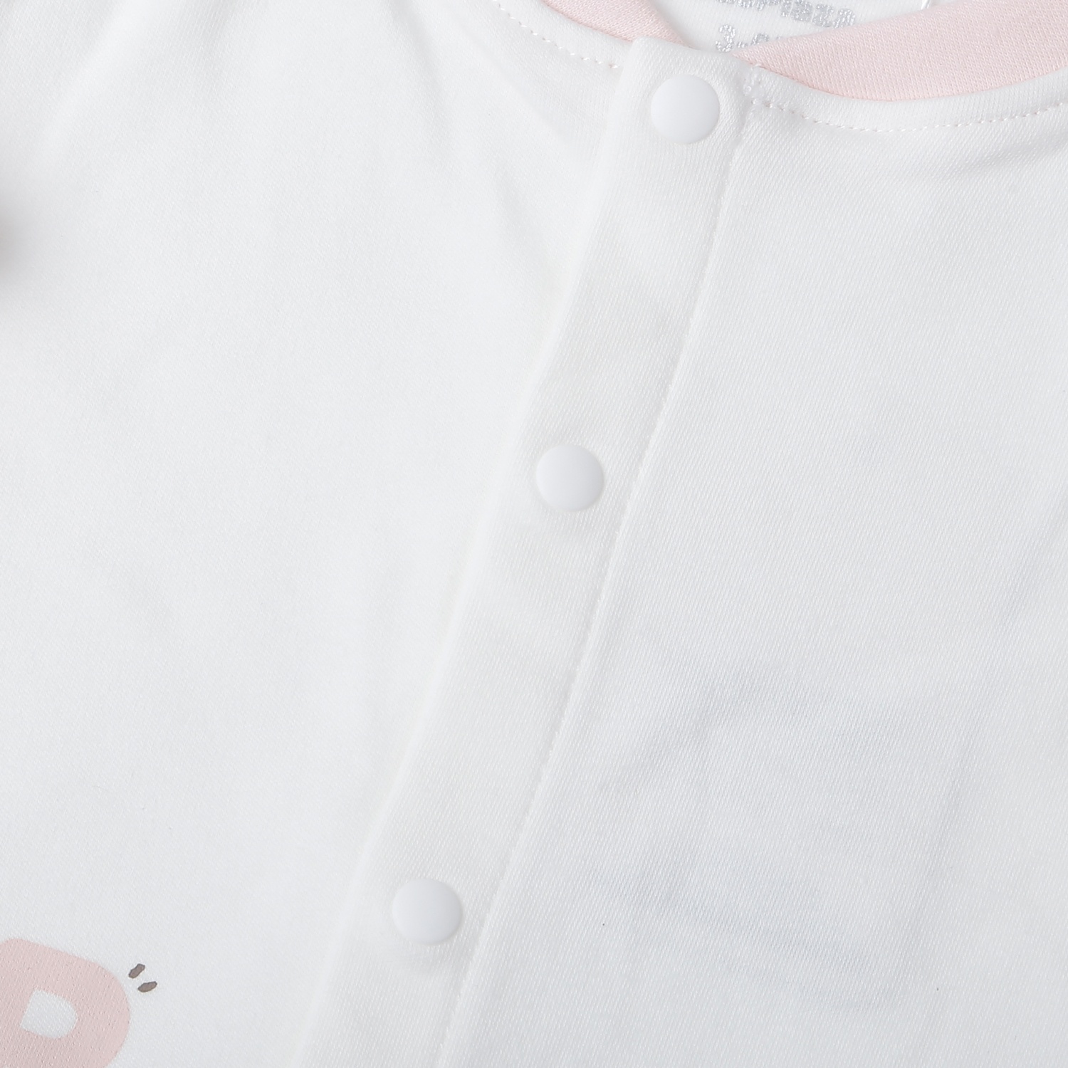 Bộ quần áo dài tay cài giữa bé gái KidsPlaza nhung ND25D (Hồng)