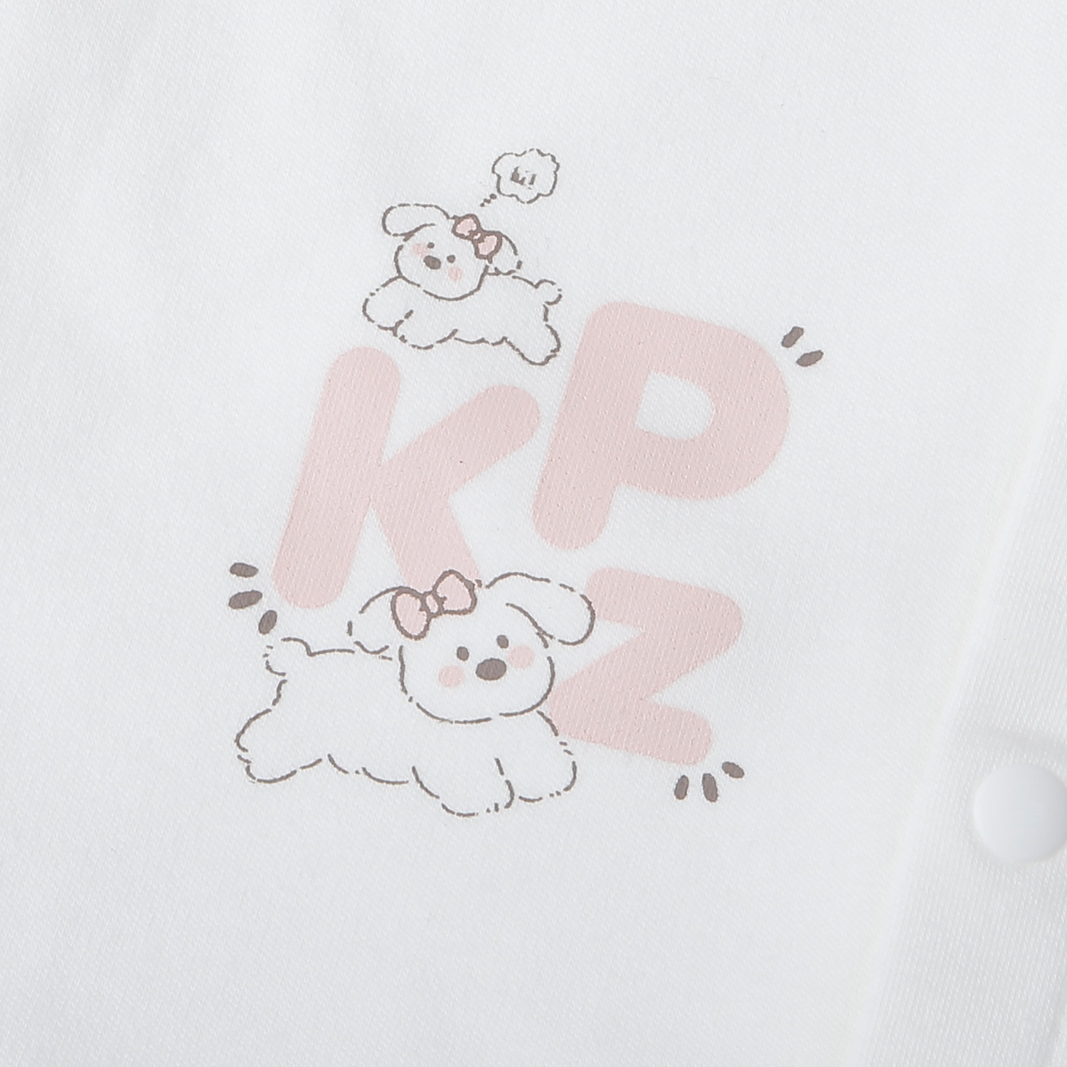 Bộ quần áo dài tay cài giữa bé gái KidsPlaza nhung ND25D (Hồng) 