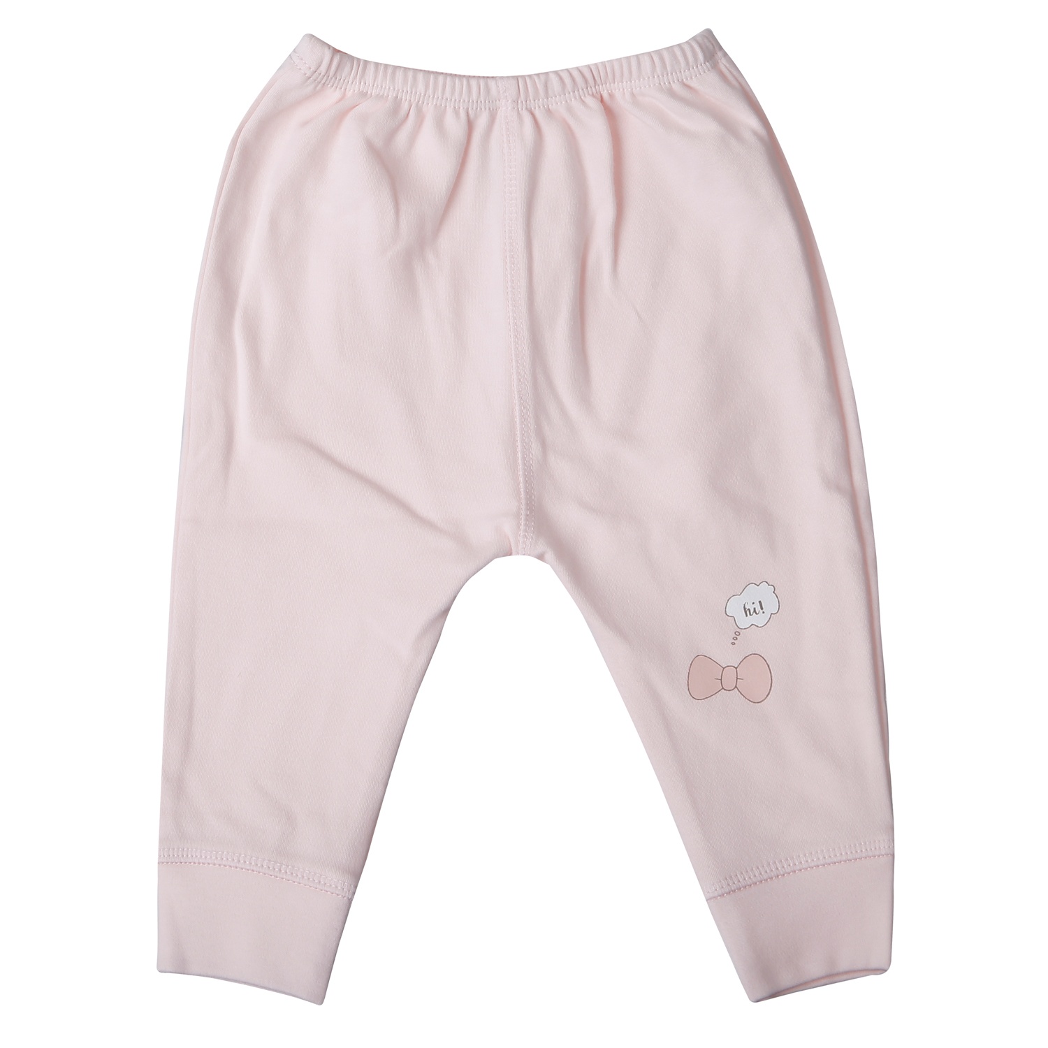 Bộ quần áo dài tay cài giữa bé gái KidsPlaza nhung ND25D (Hồng) 