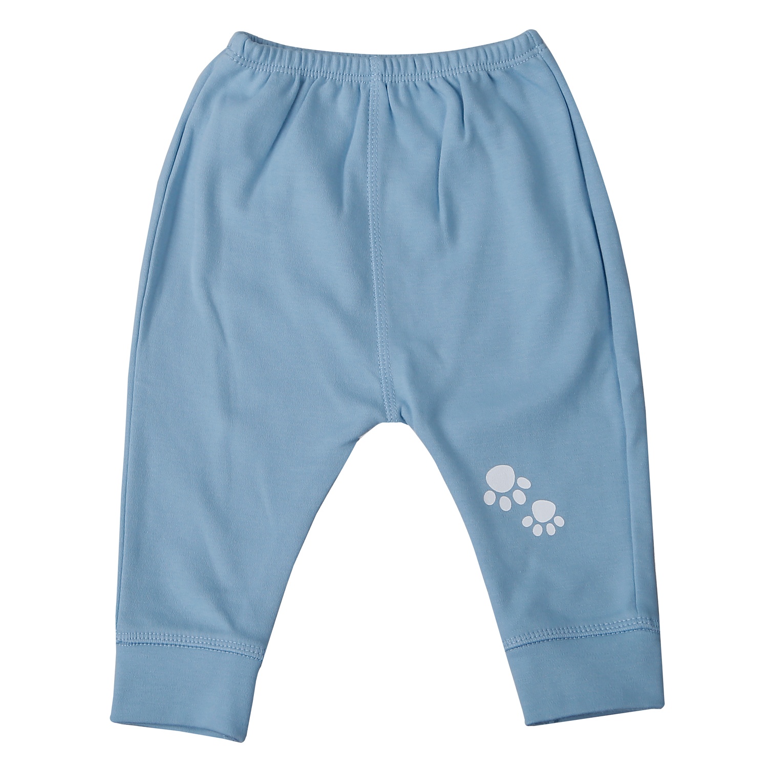 Bộ quần áo dài tay cài giữa KidsPlaza nhung ND25D (Xanh)