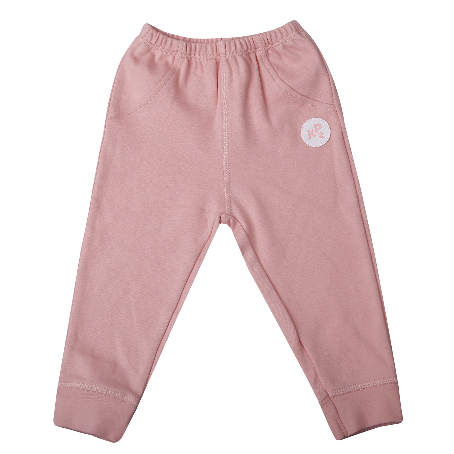 Bộ quần áo dài tay có cổ 3 phân KidsPlaza nhung ND25D (Hồng) 