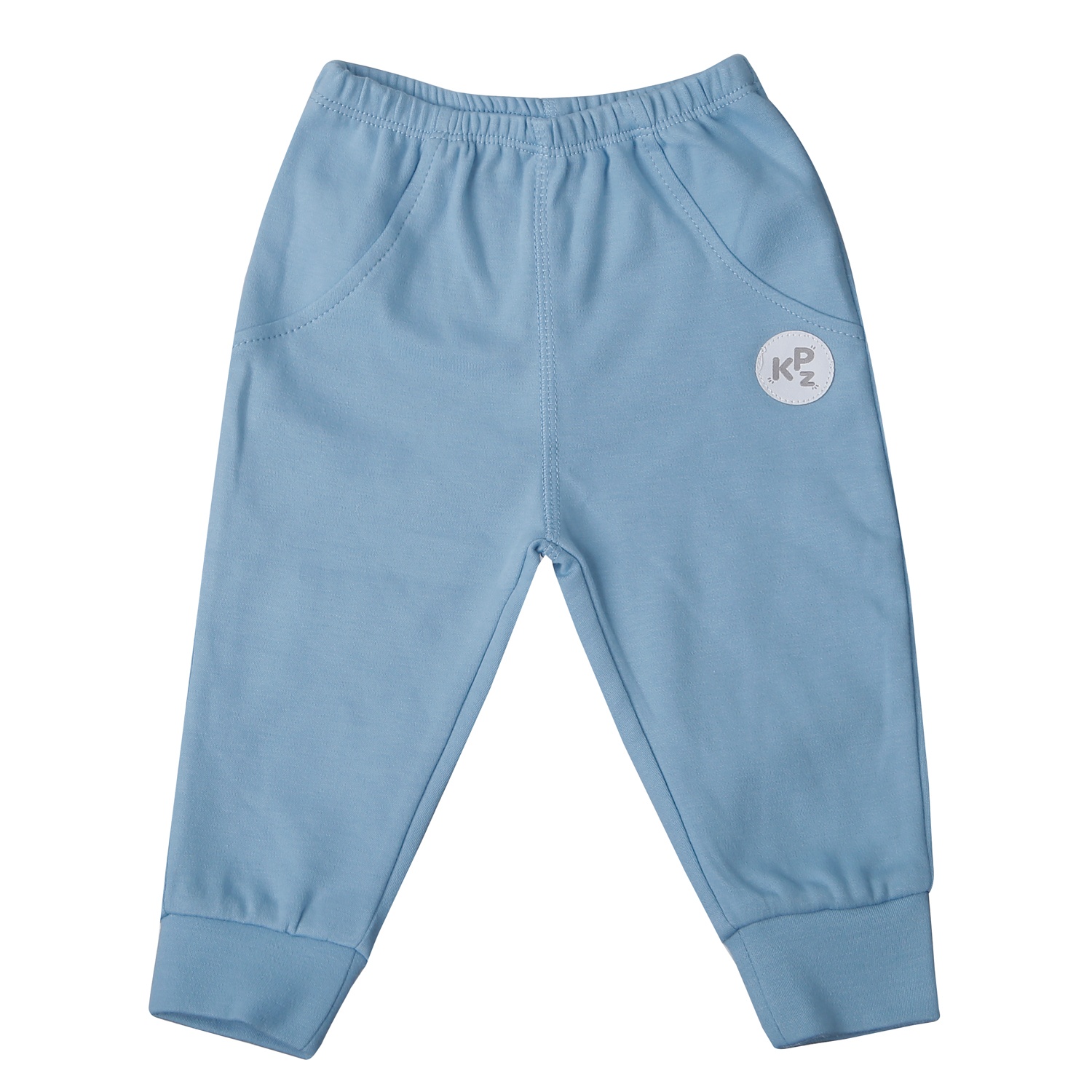 Bộ quần áo dài tay có cổ 3 phân KidsPlaza nhung ND25D (Xanh) 