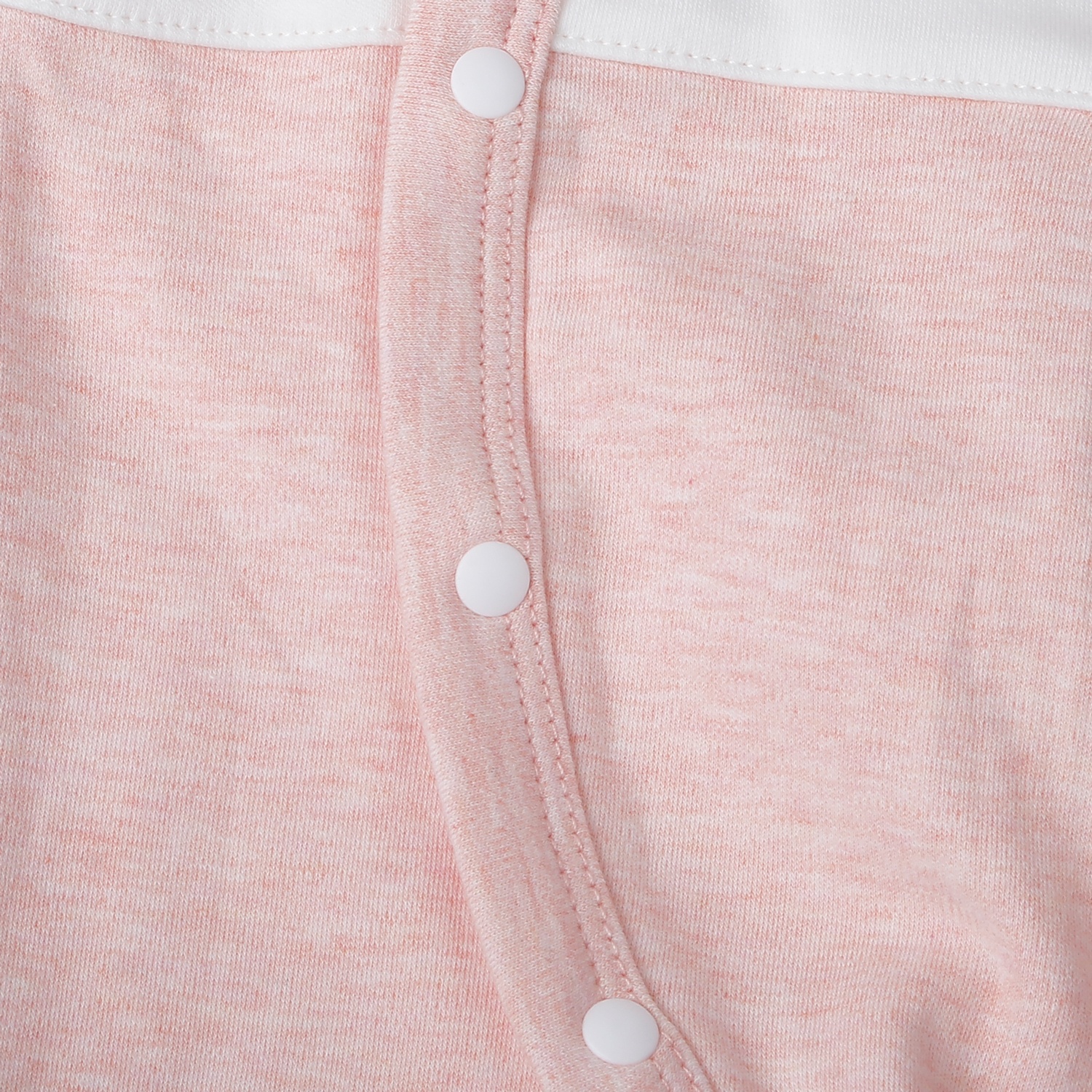 Body dài tay bé gái KidsPlaza cổ viền bèo ND25D (Hồng nhạt) 