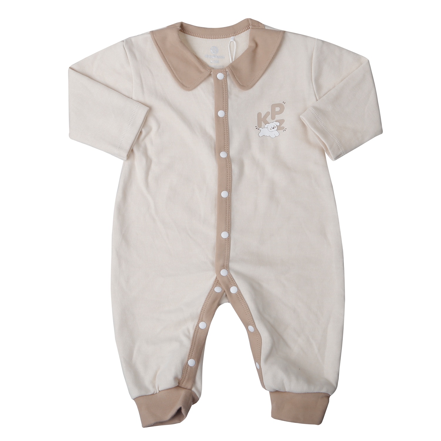 Body dài tay cài giữa KidsPlaza ND25D (Be)