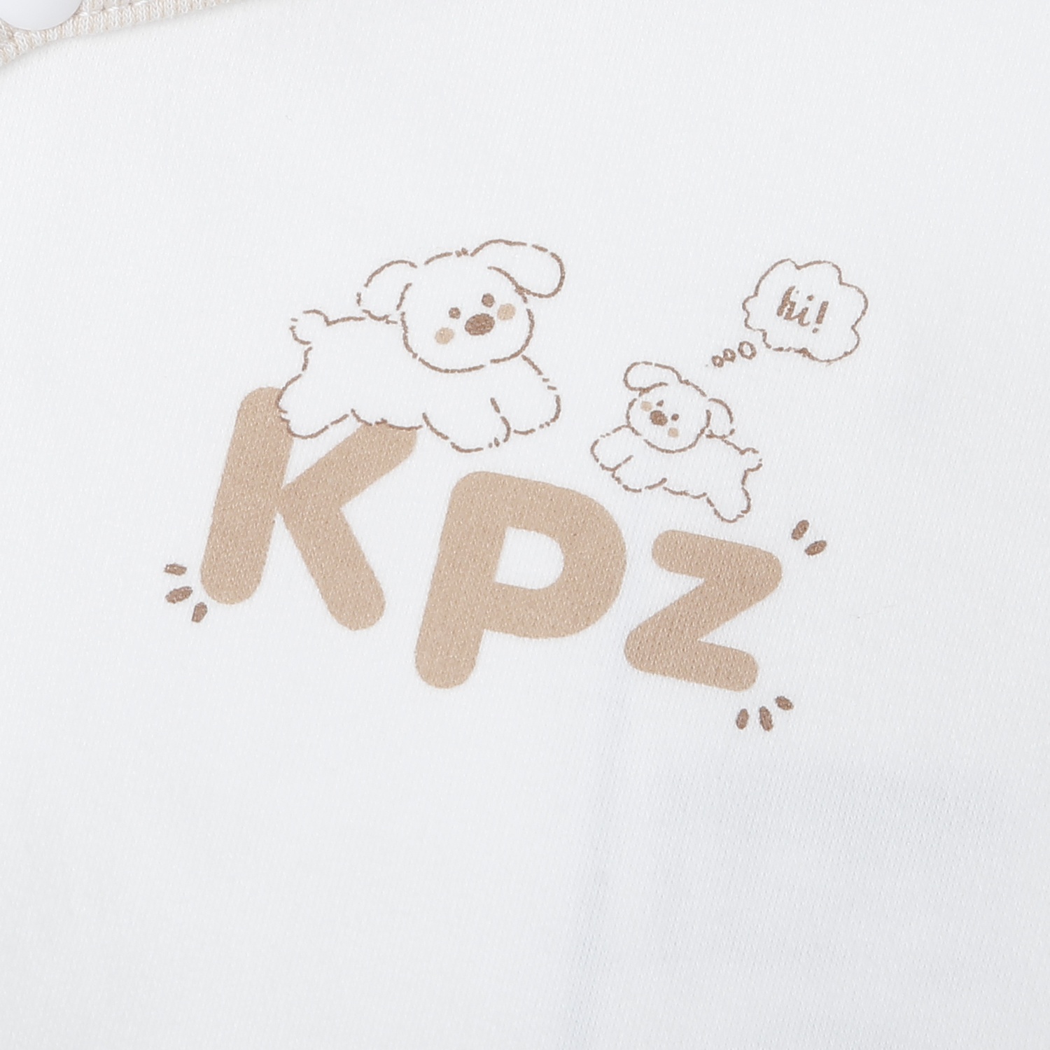 Quần áo sơ sinh cài lệch KidsPlaza ND25D (Be)